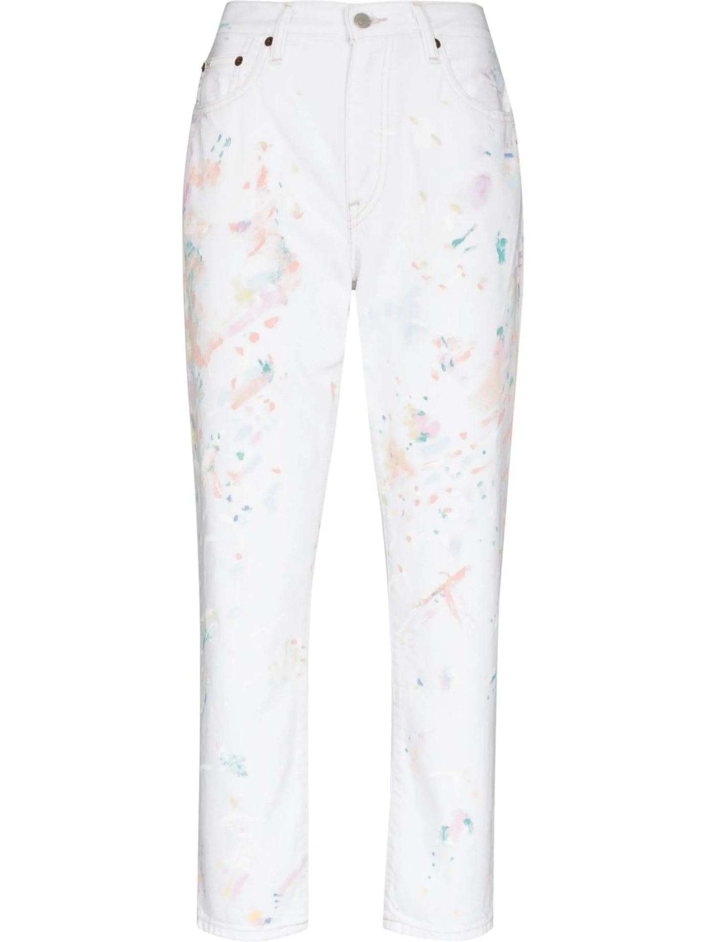 paint-splatter Avery jeans