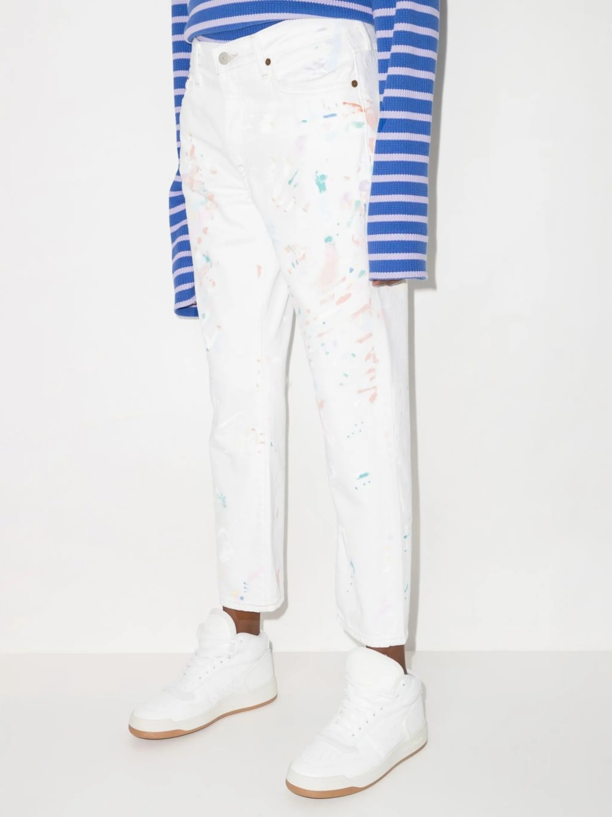 paint-splatter Avery jeans