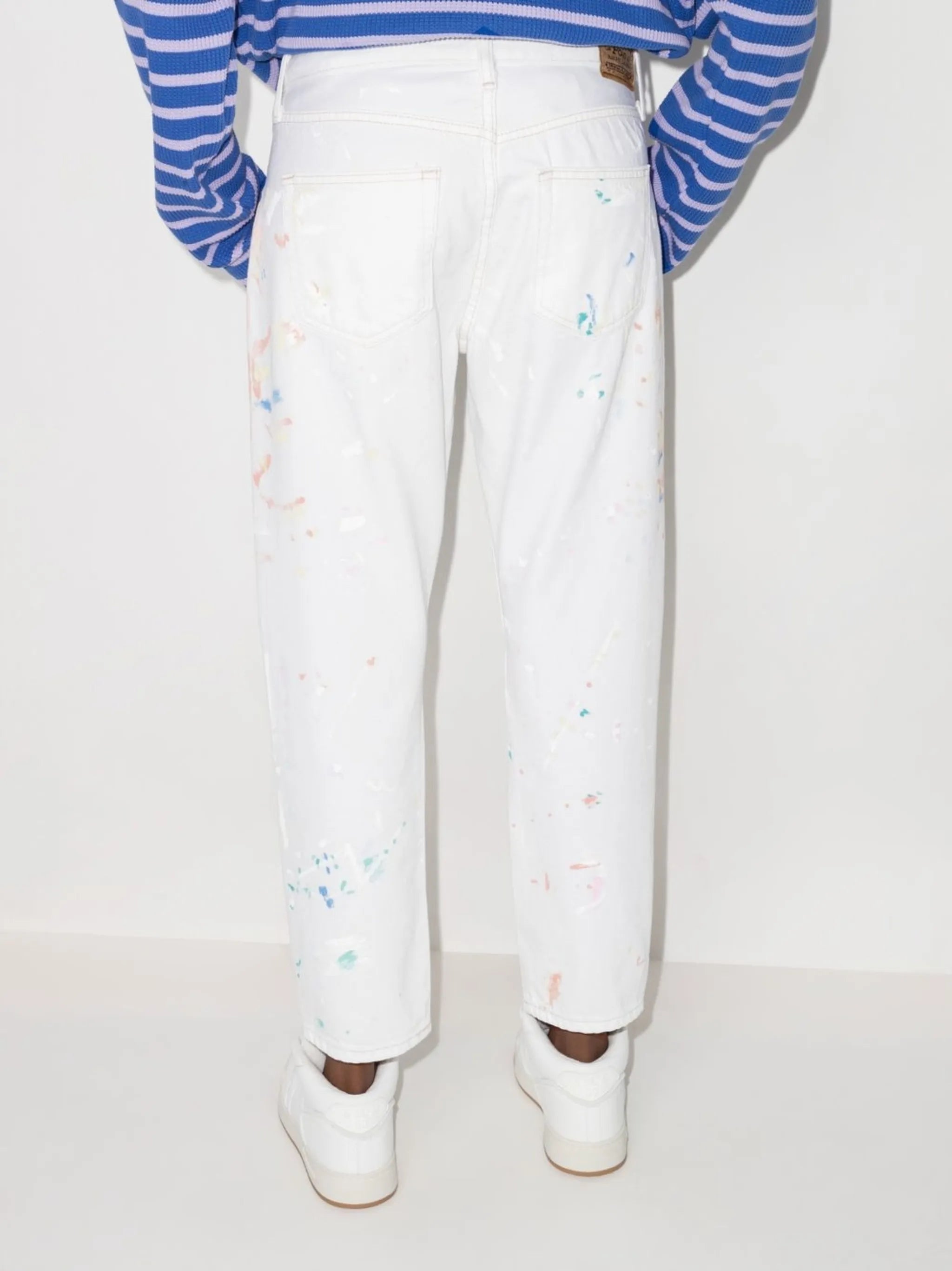 paint-splatter Avery jeans
