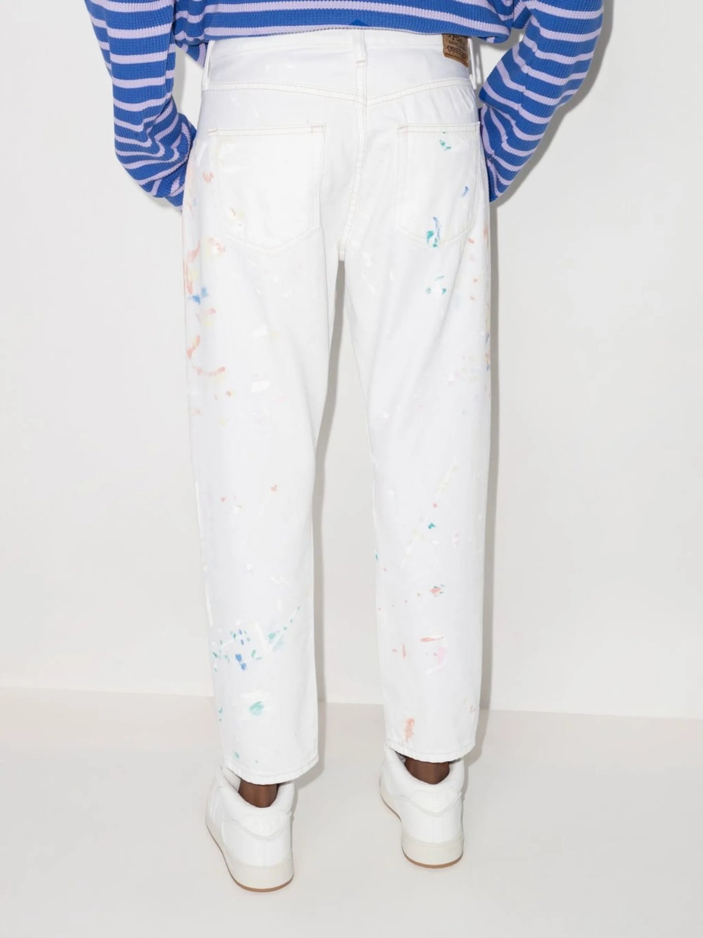 paint-splatter Avery jeans