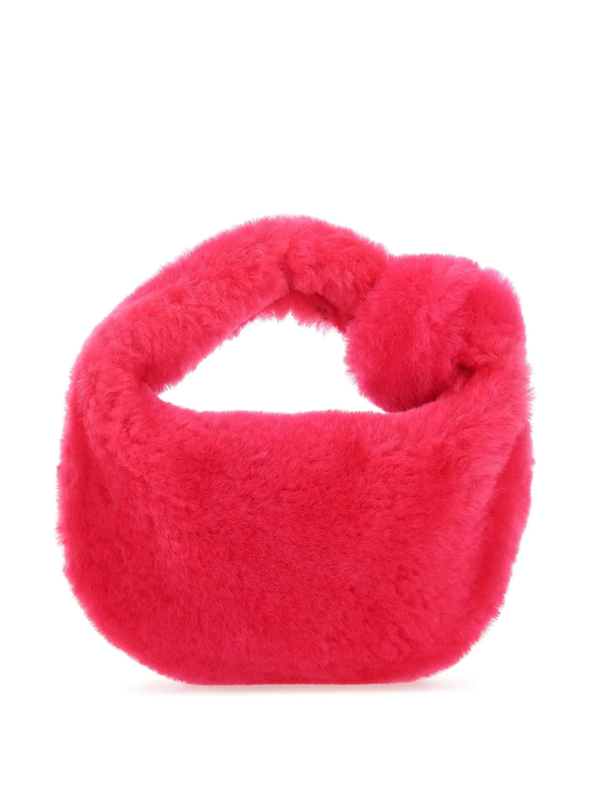 mini Jodie shearling bag