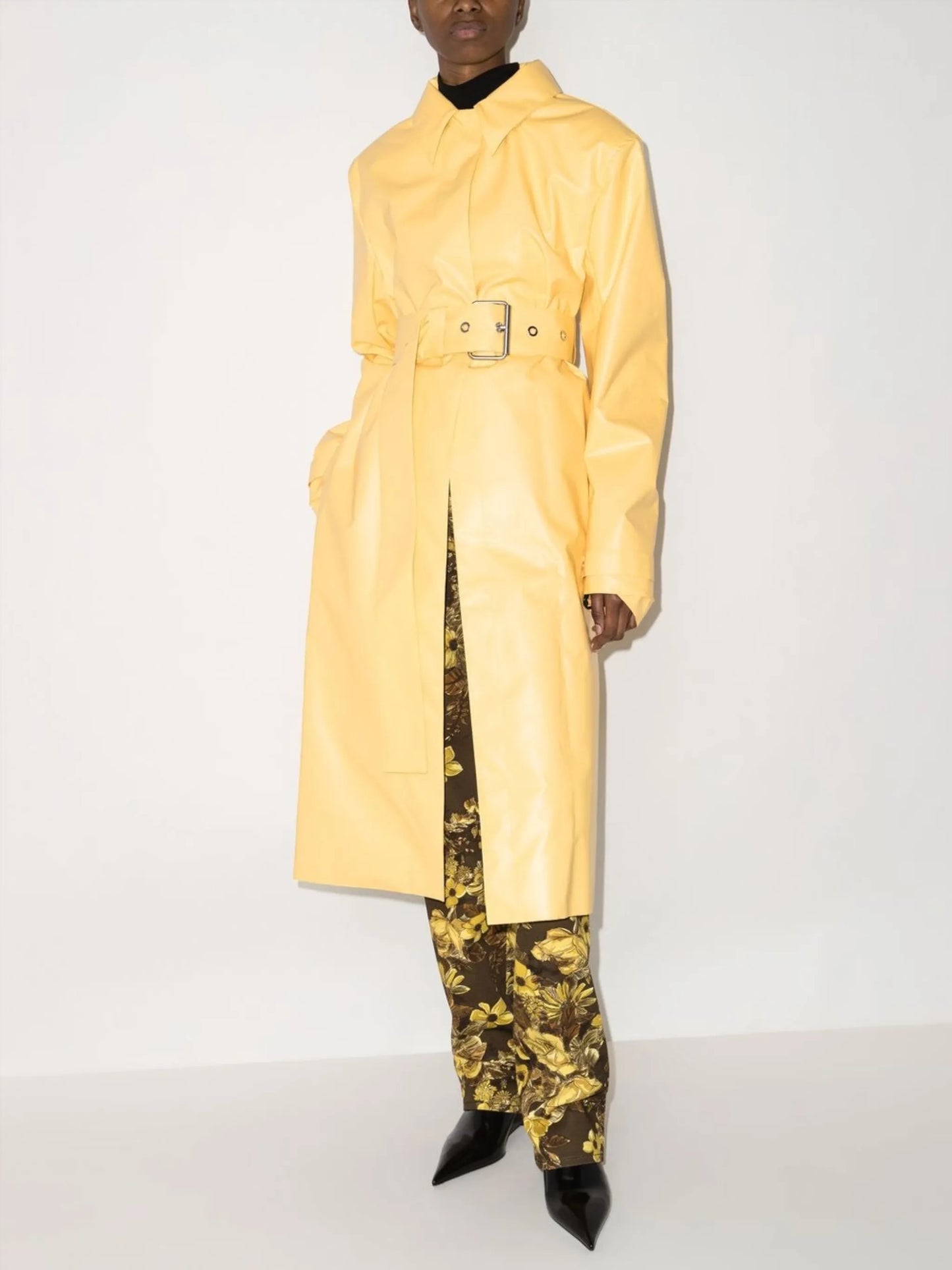 belted trench coat