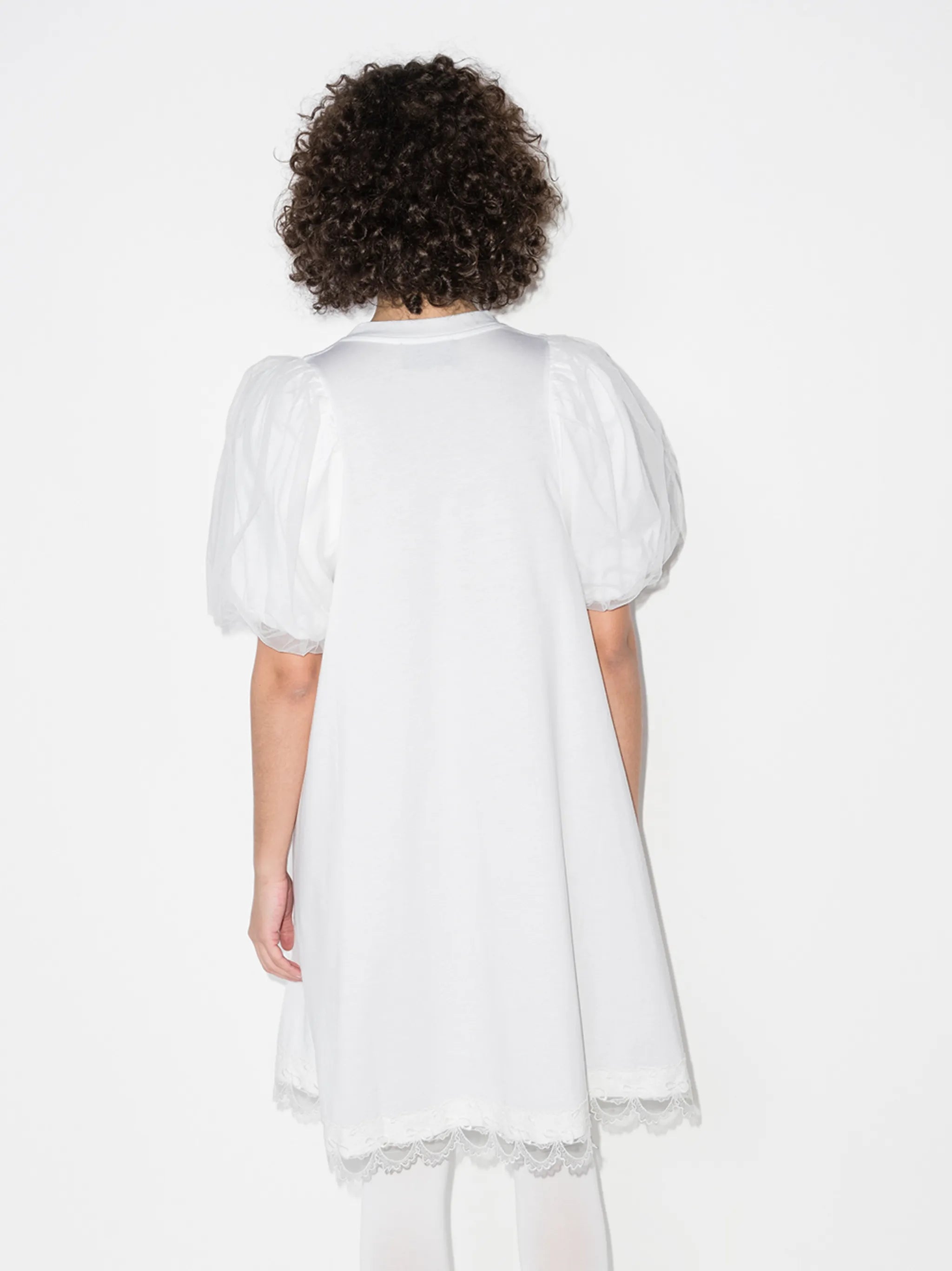 sequin embroidered tulle midi dress