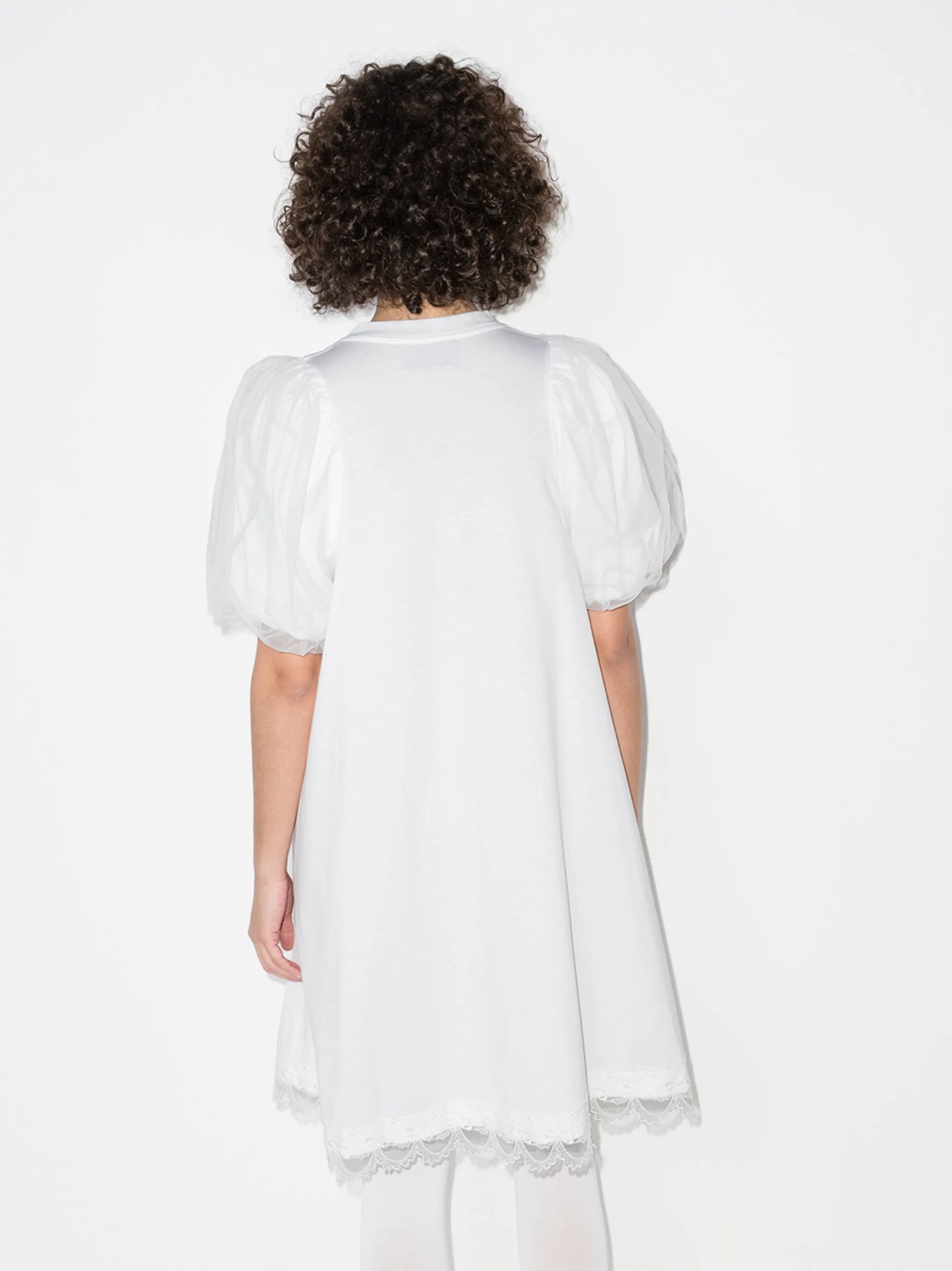 sequin embroidered tulle midi dress