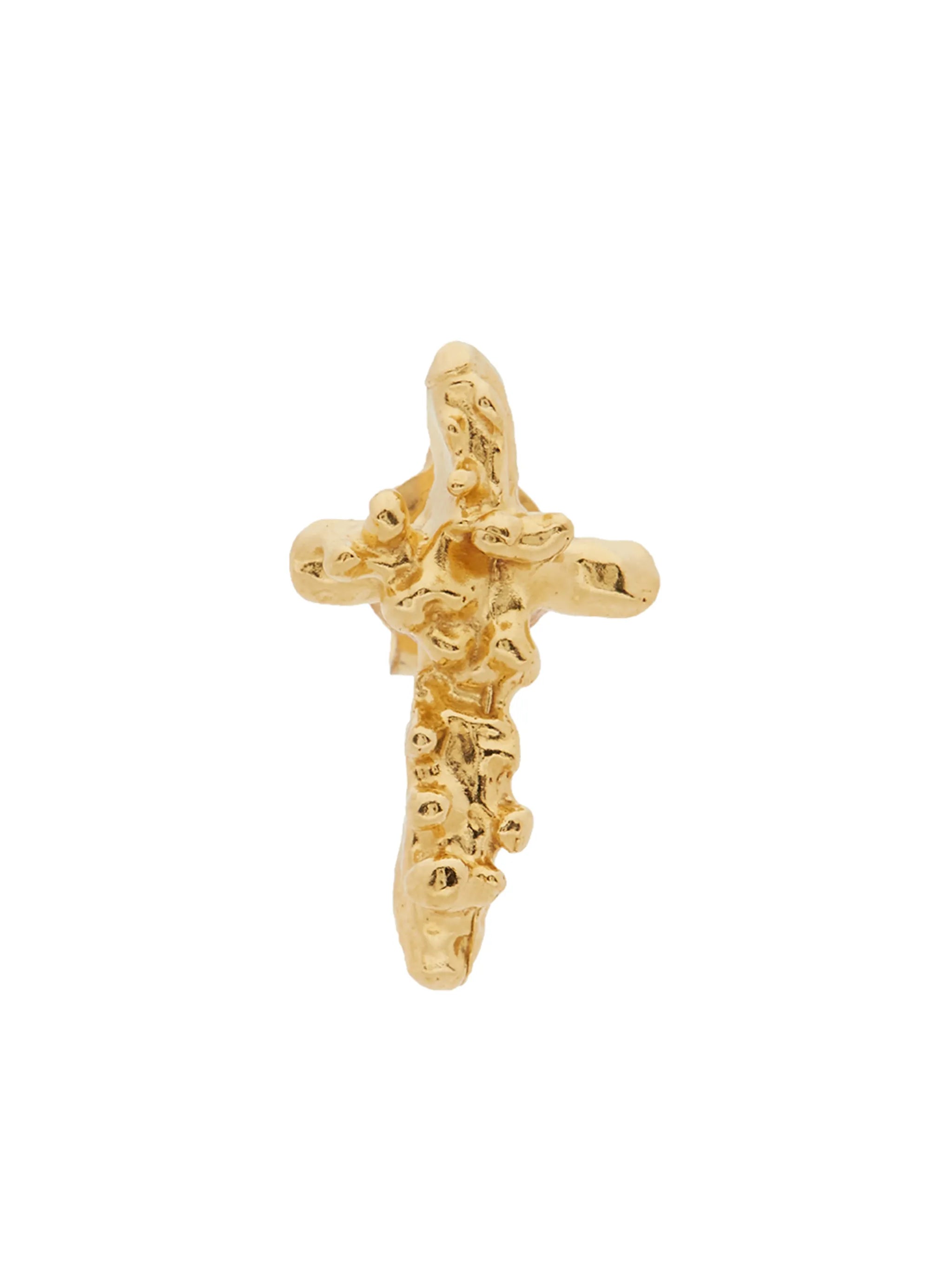 The Gilded Dagger single stud earring