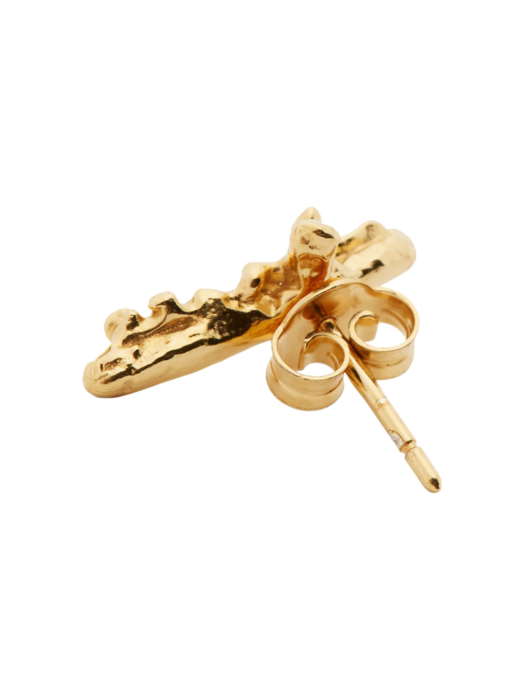 The Gilded Dagger single stud earring