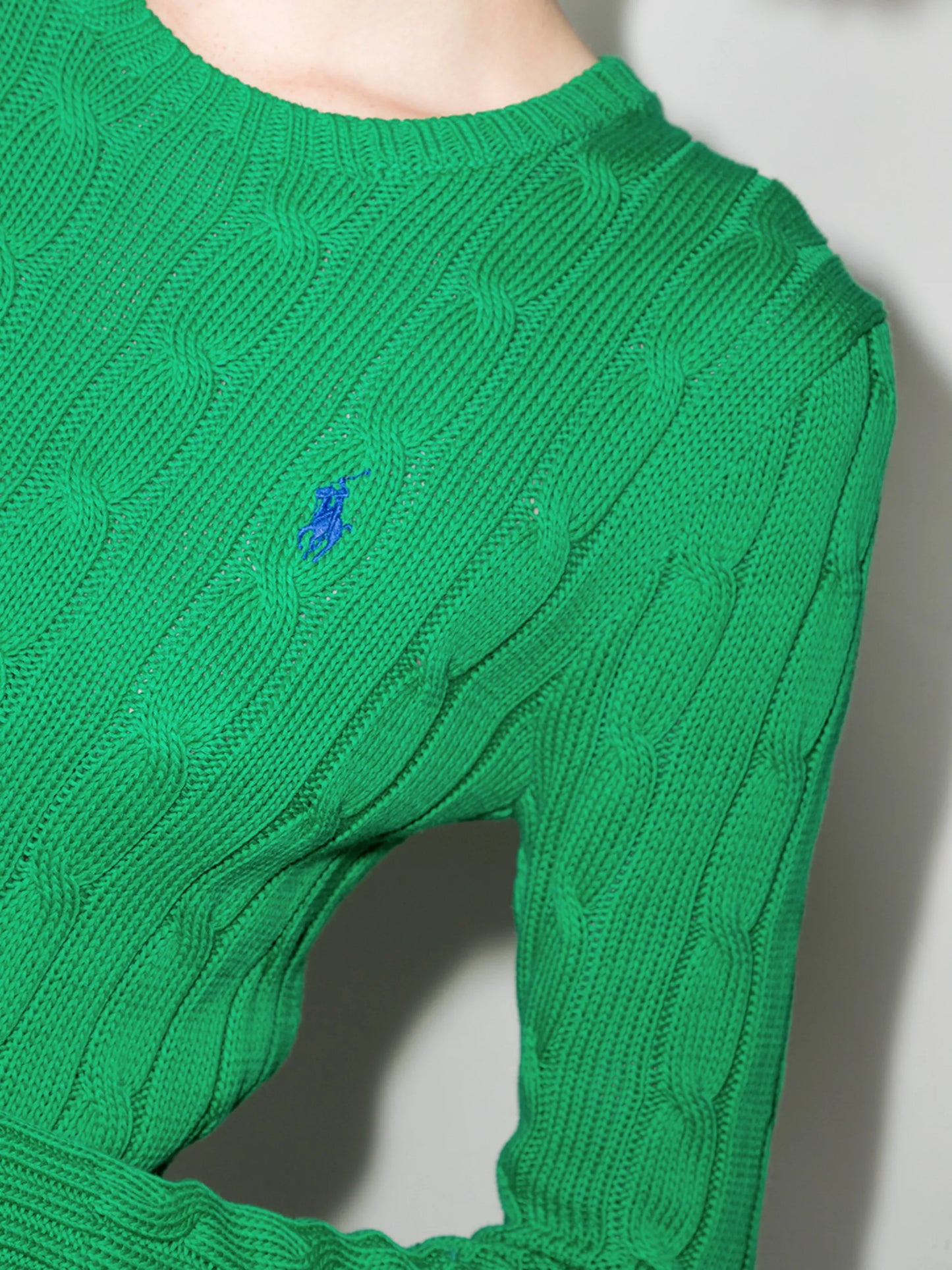 Julianna cable-knit jumper