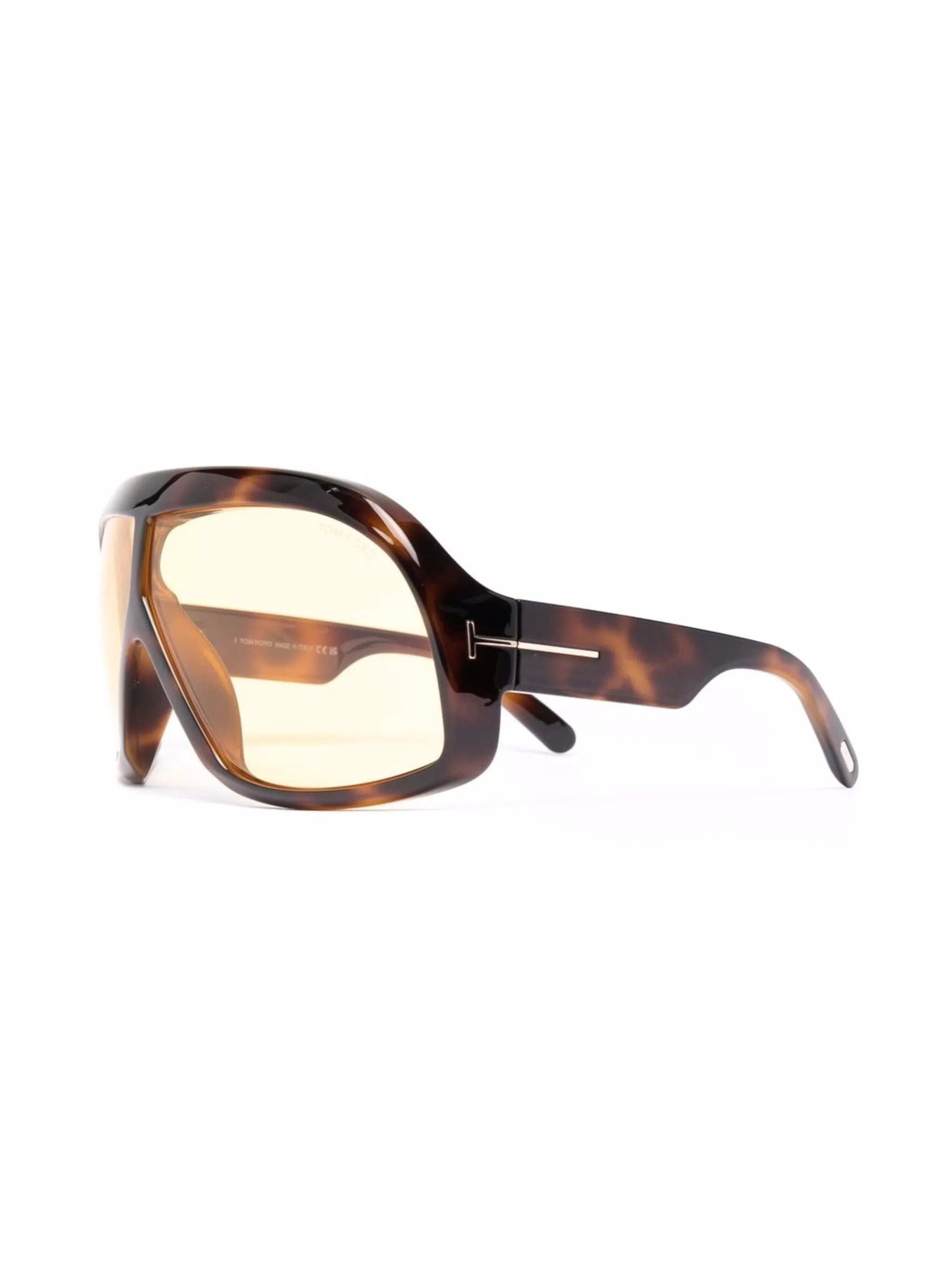 Cassius shield-frame sunglasses