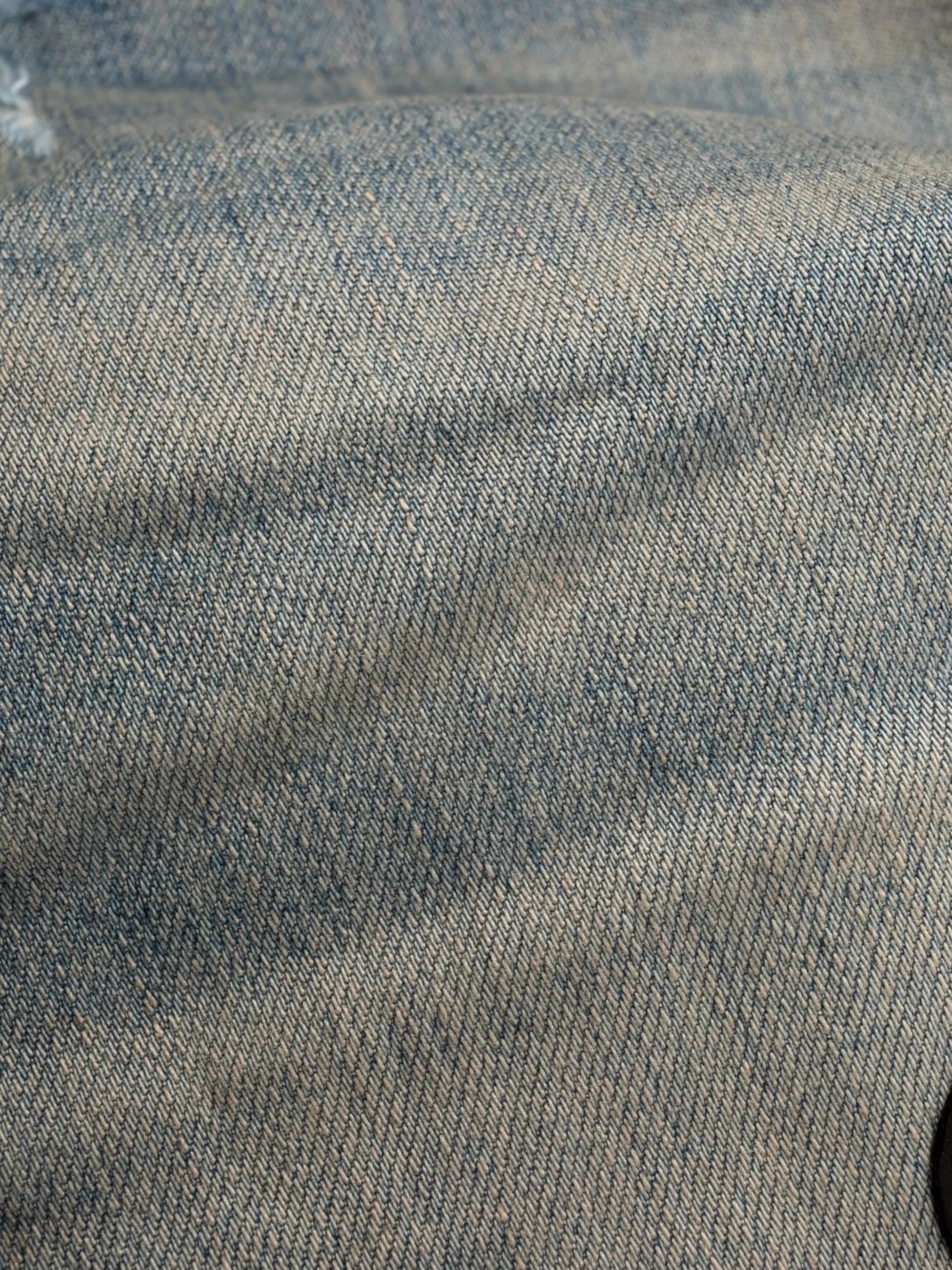 patchwork-detail denim jeans