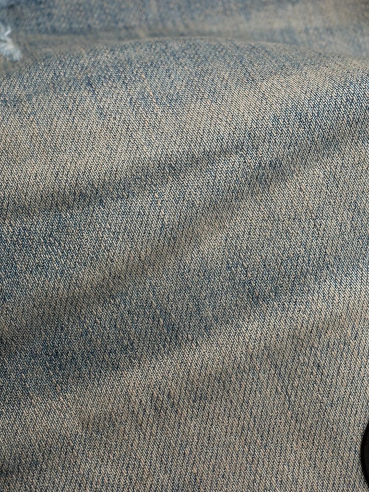 patchwork-detail denim jeans