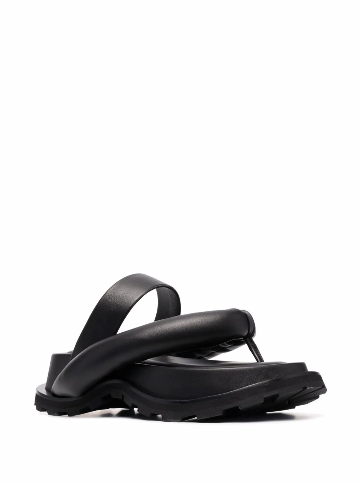chunky leather sandals