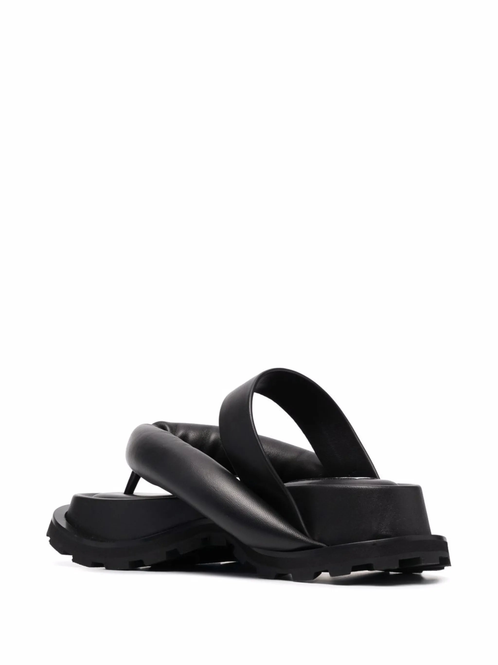 chunky leather sandals