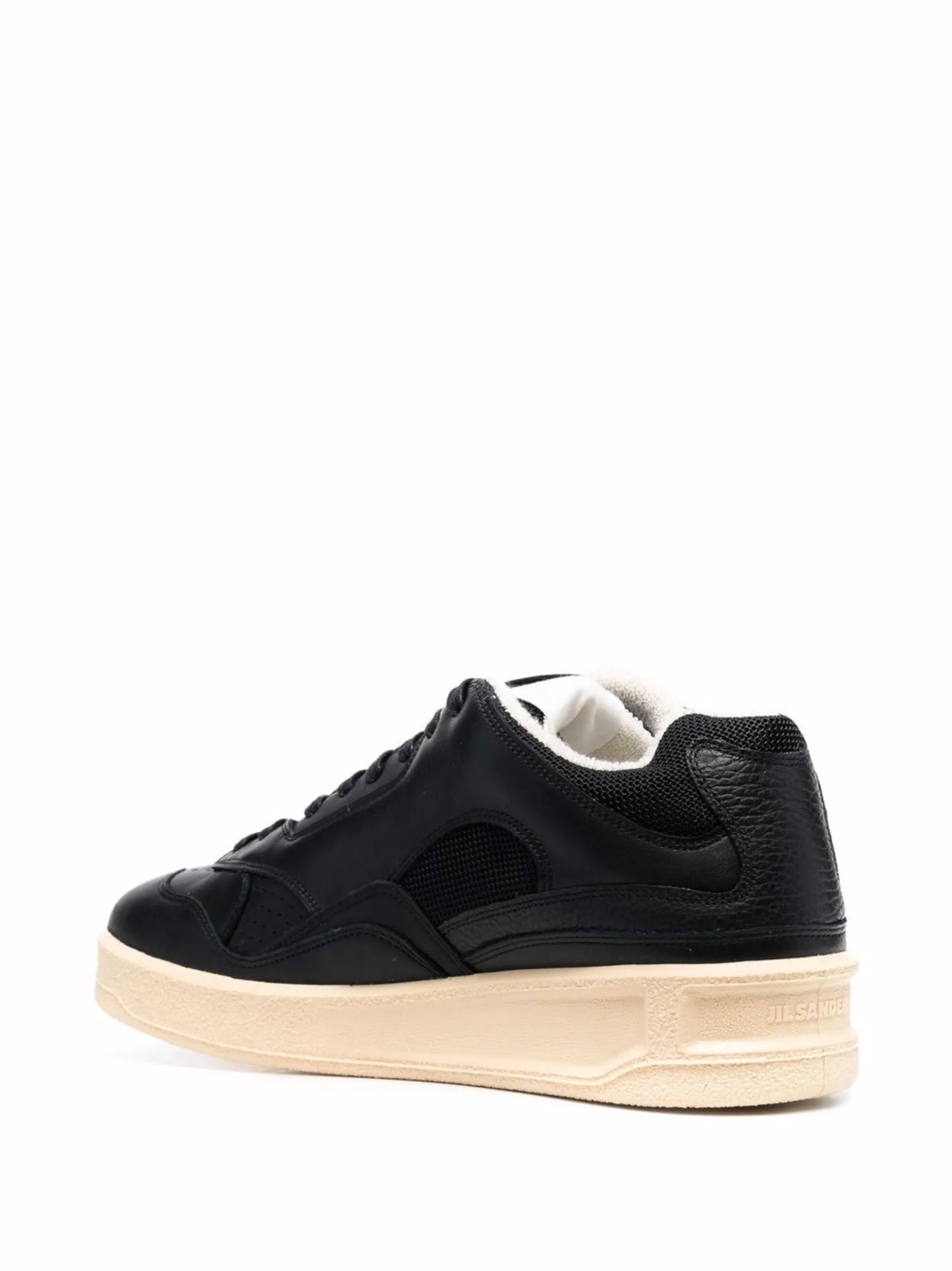 logo-embossed low-top sneakers