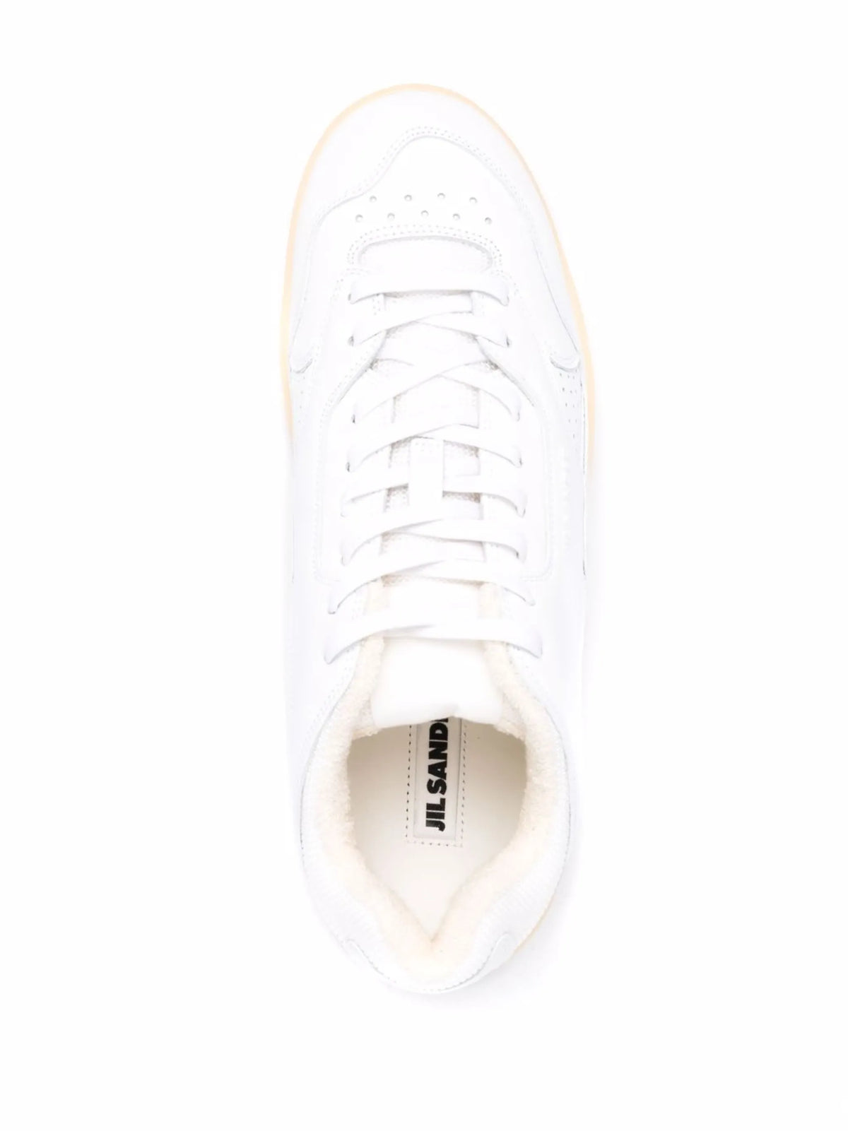 logo-embossed low-top sneakers