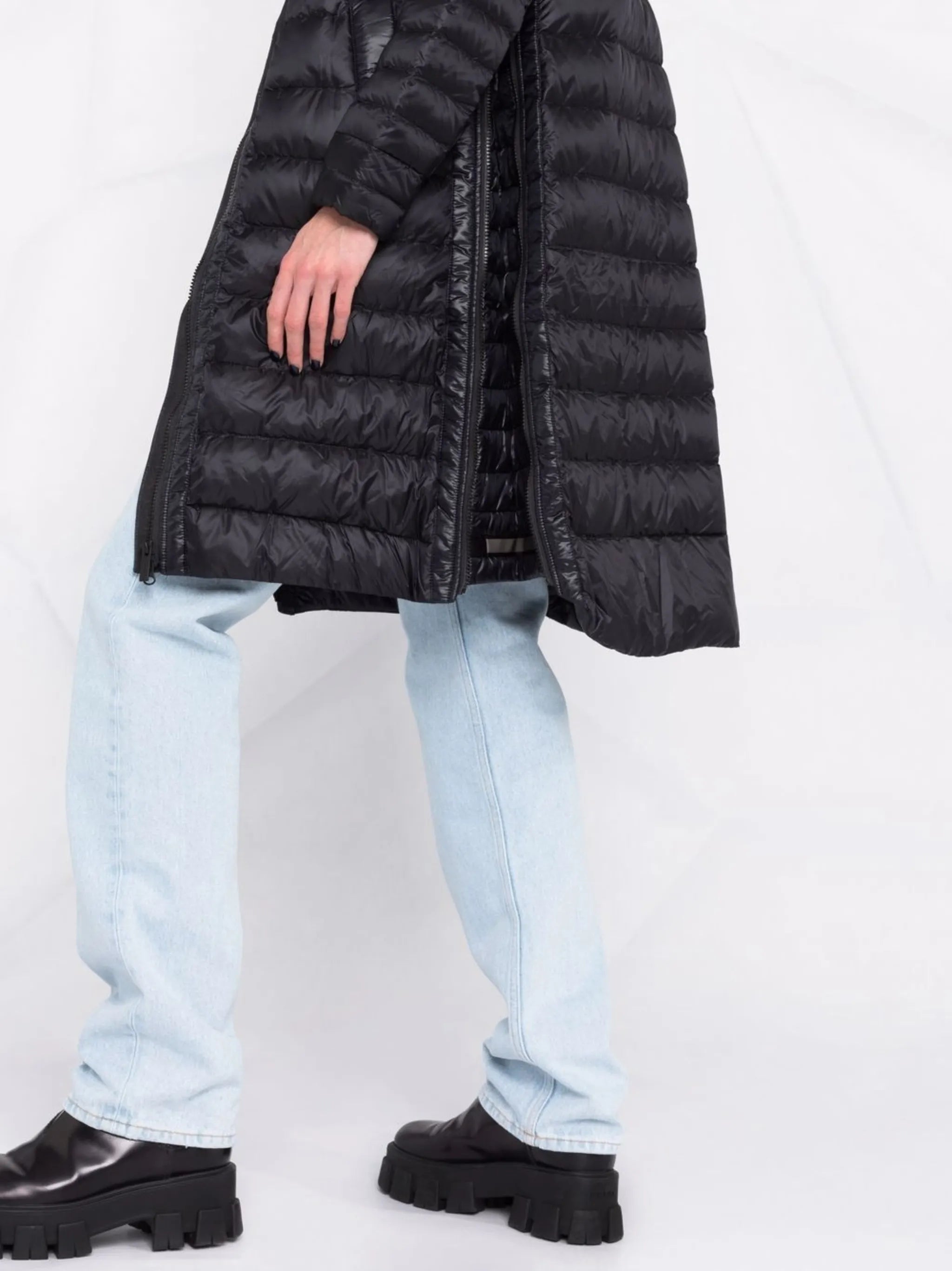 padded down coat