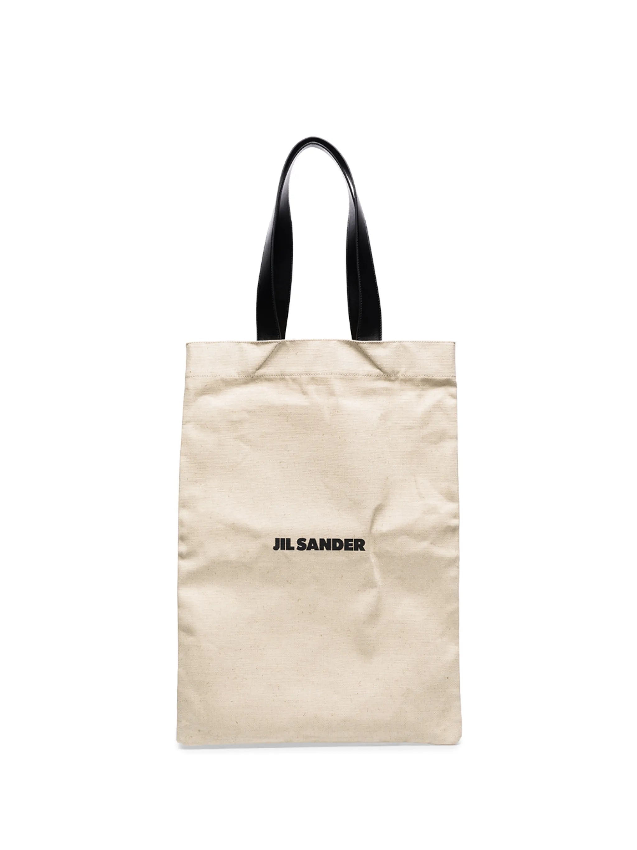 logo-print tote bag