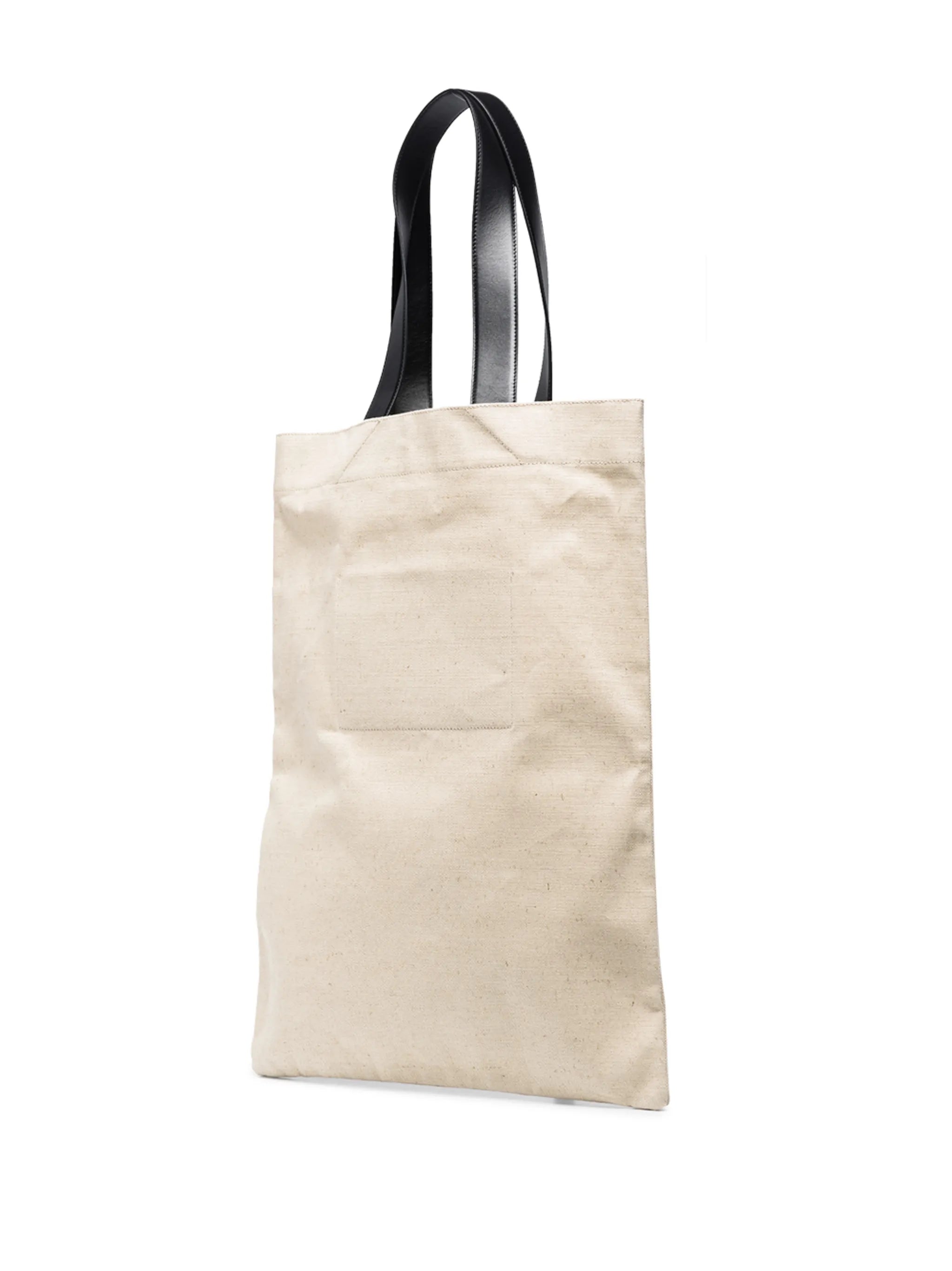 logo-print tote bag