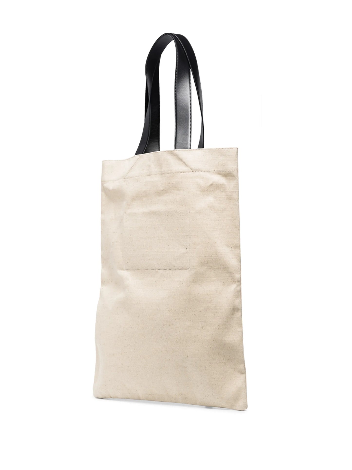 logo-print tote bag