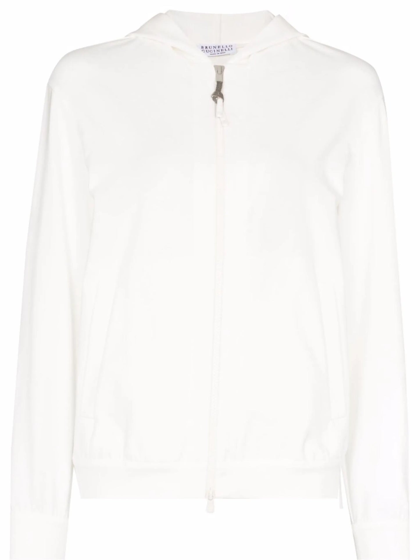 two-way zip-up hoodie