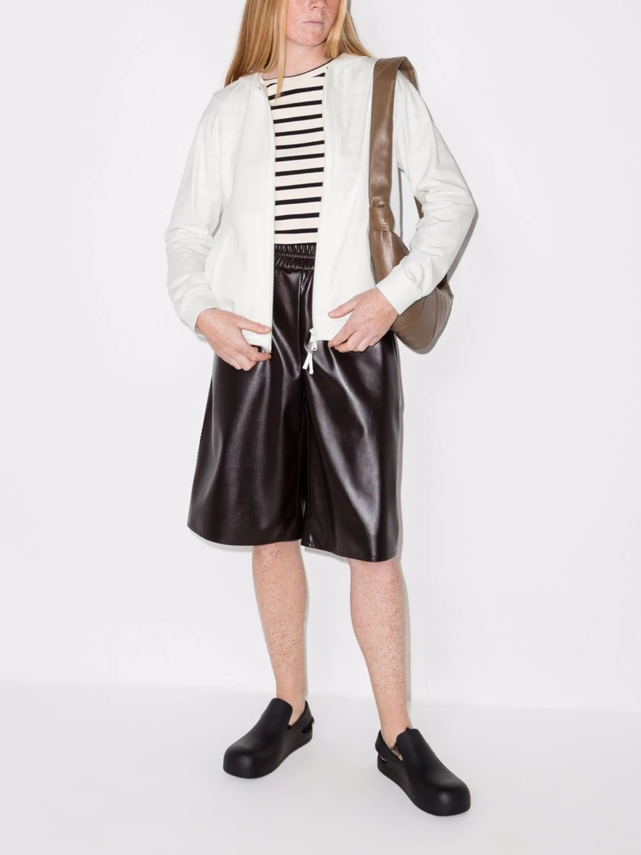 two-way zip-up hoodie