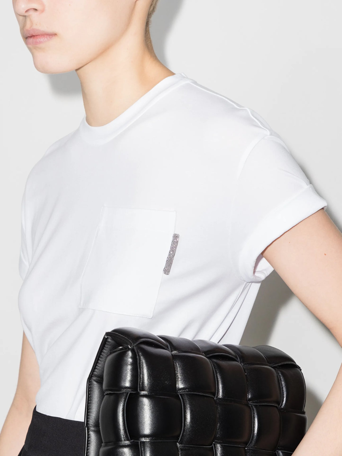 Monili crew-neck cotton T-shirt