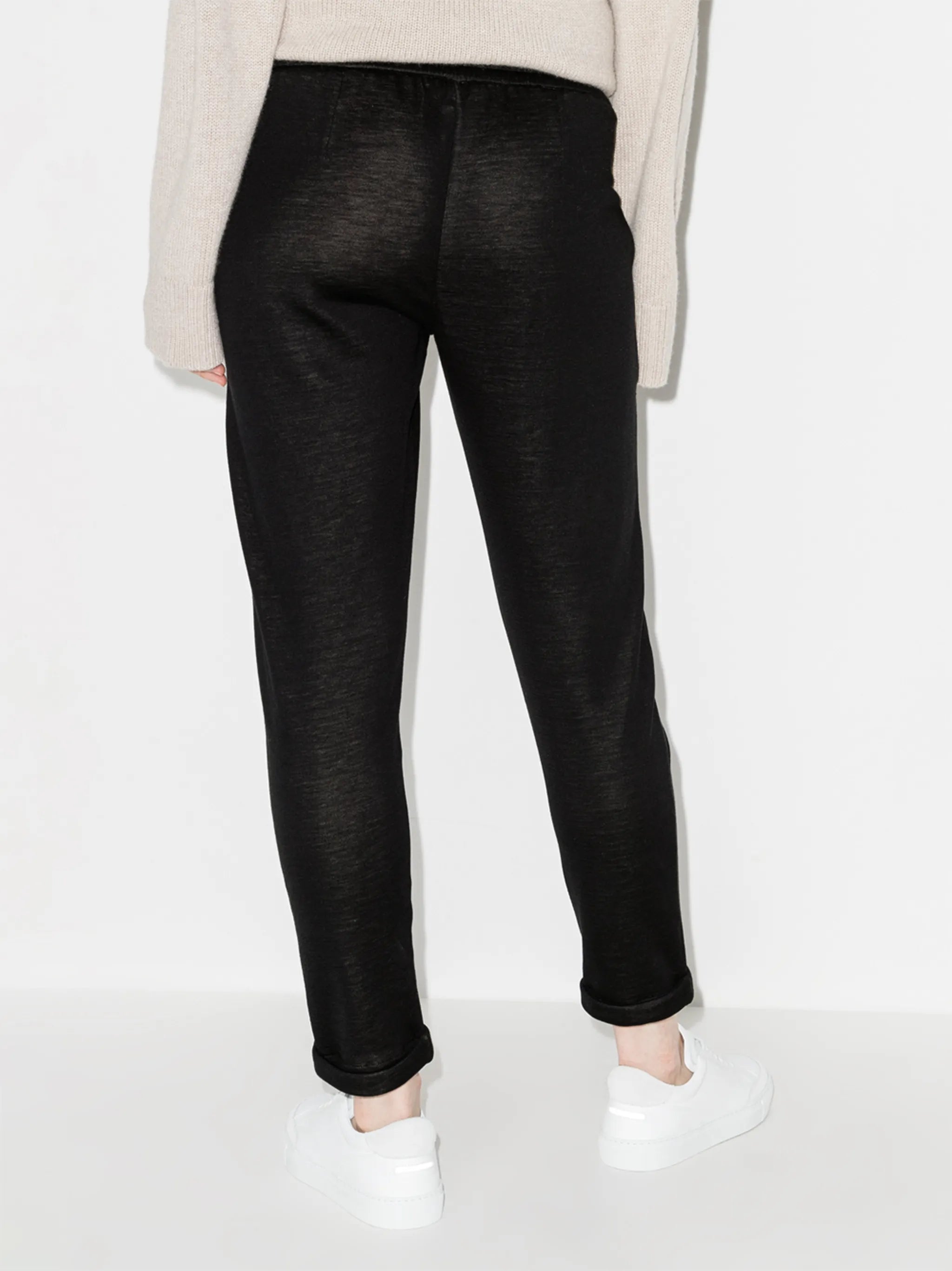 Monili-detail drawstring track pants