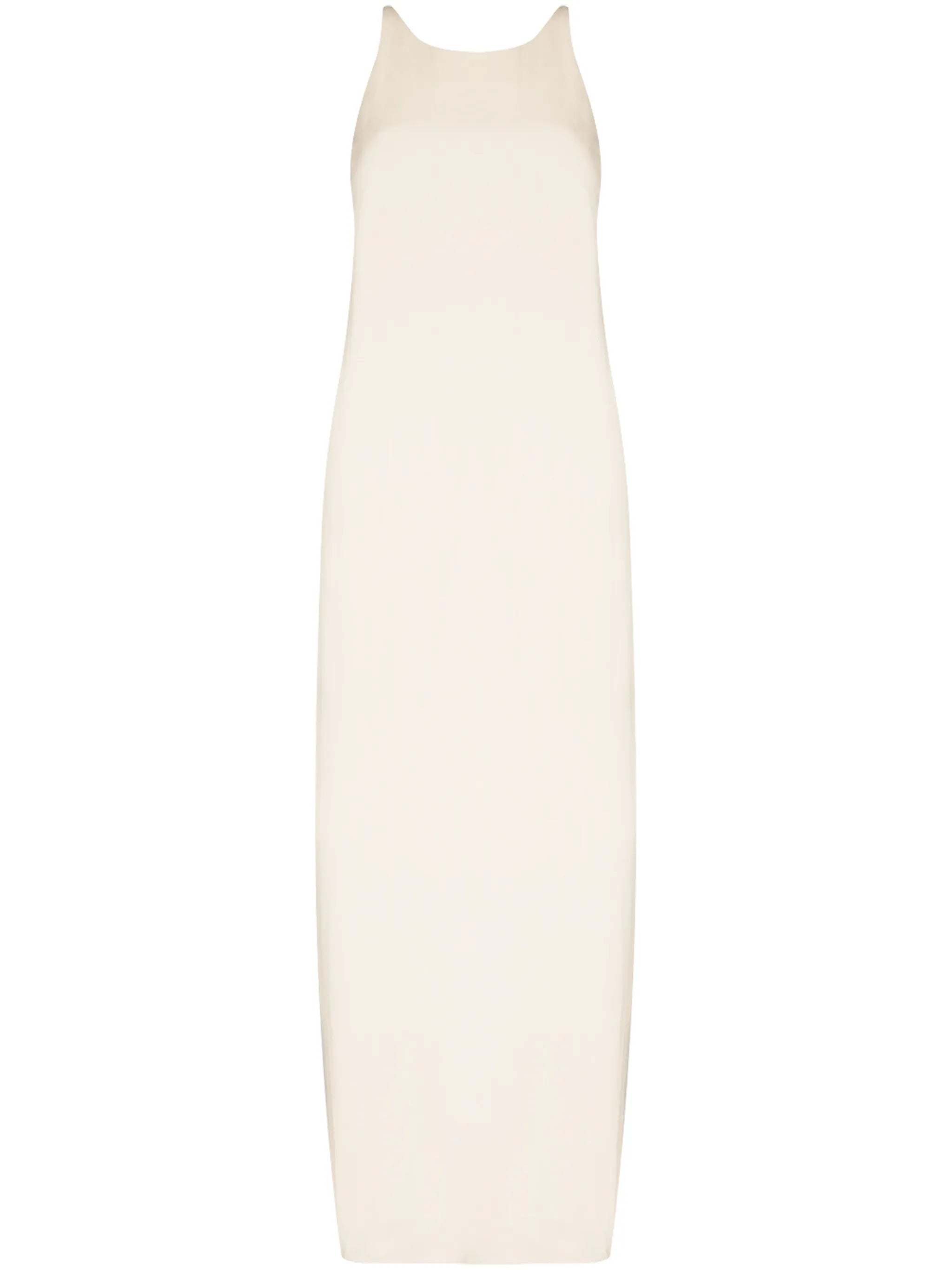 Monili-chain sleeveless maxi dress