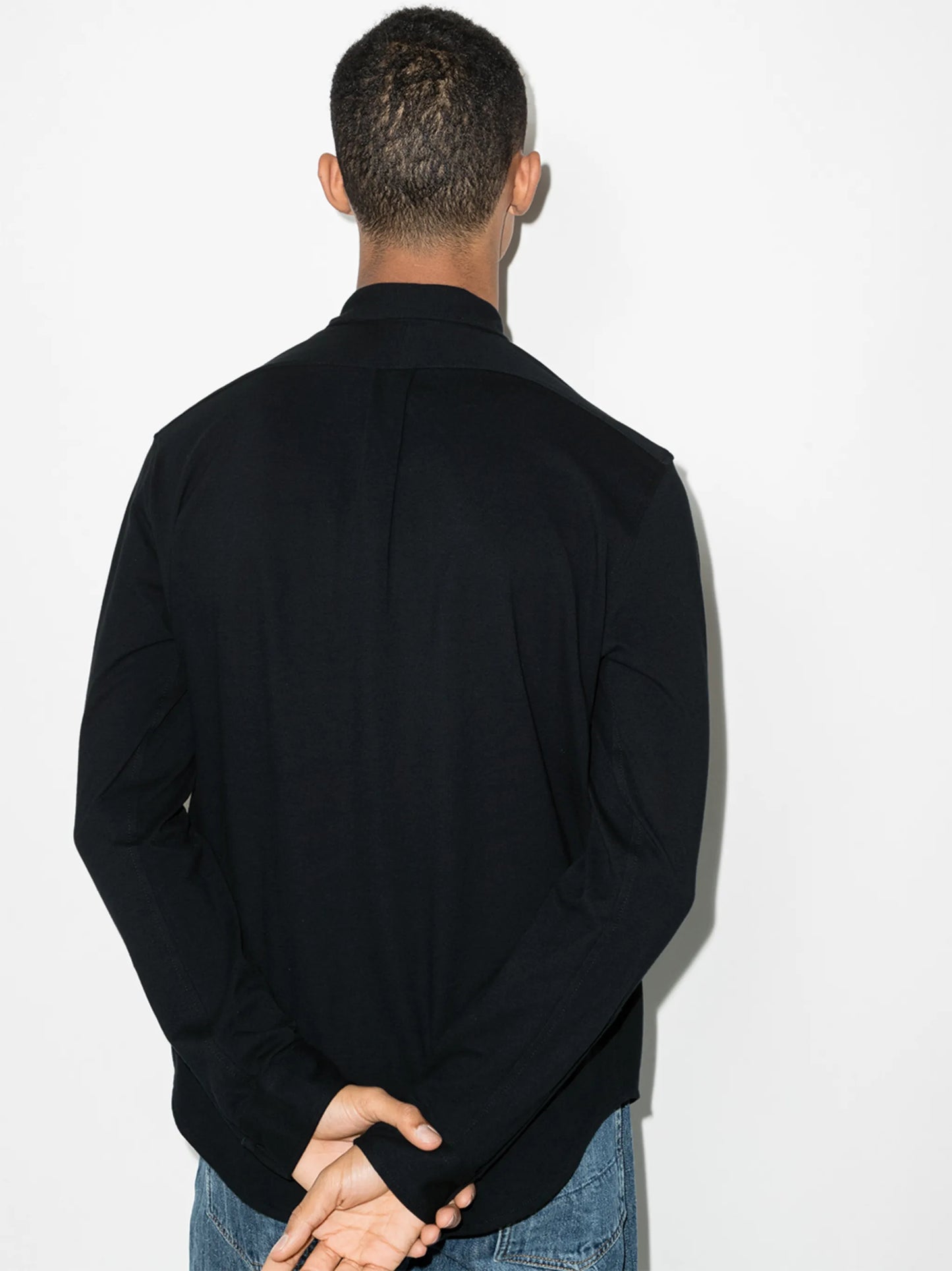 long-sleeve button-down shirt