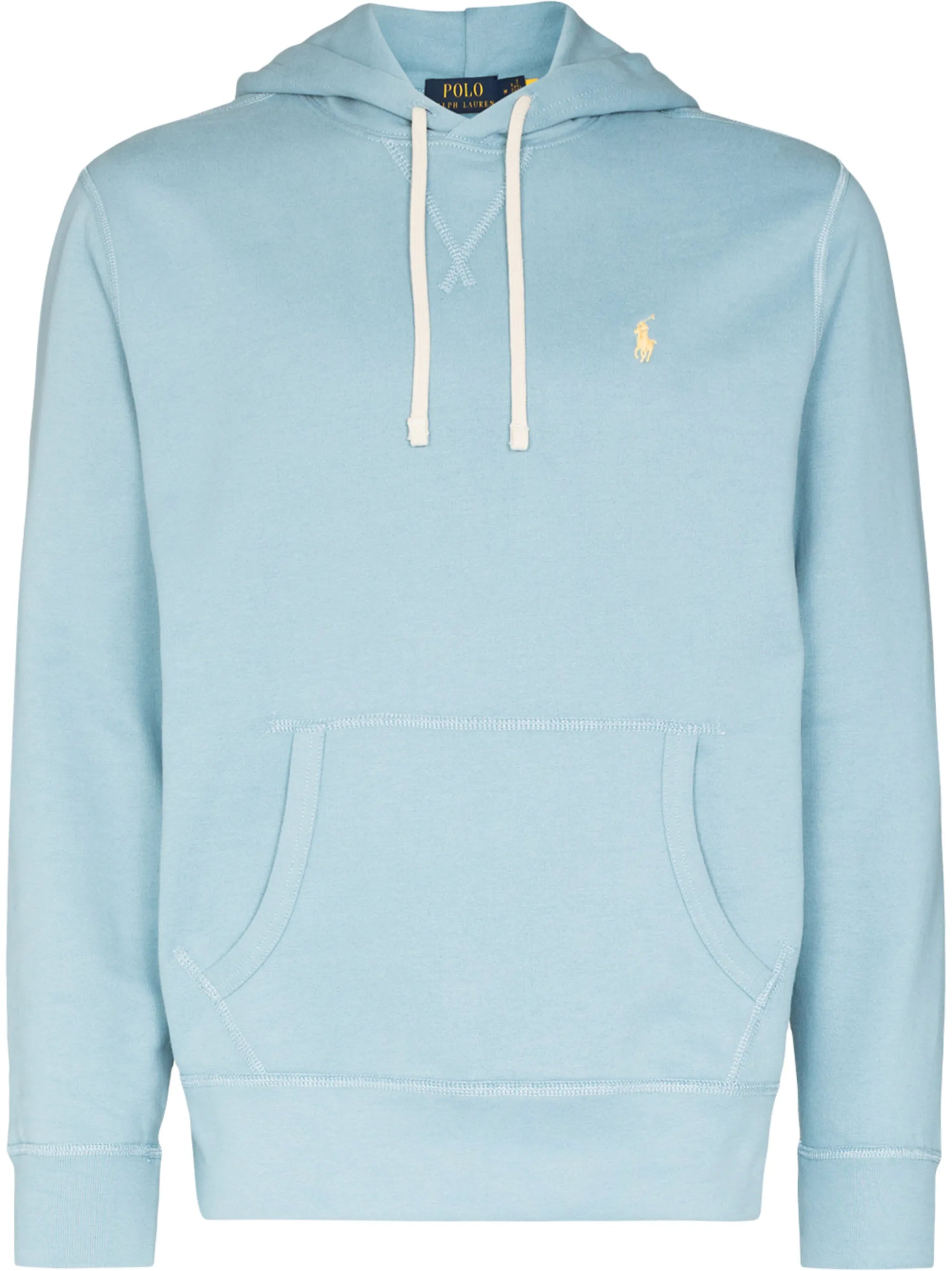 logo-embroidered hoodie