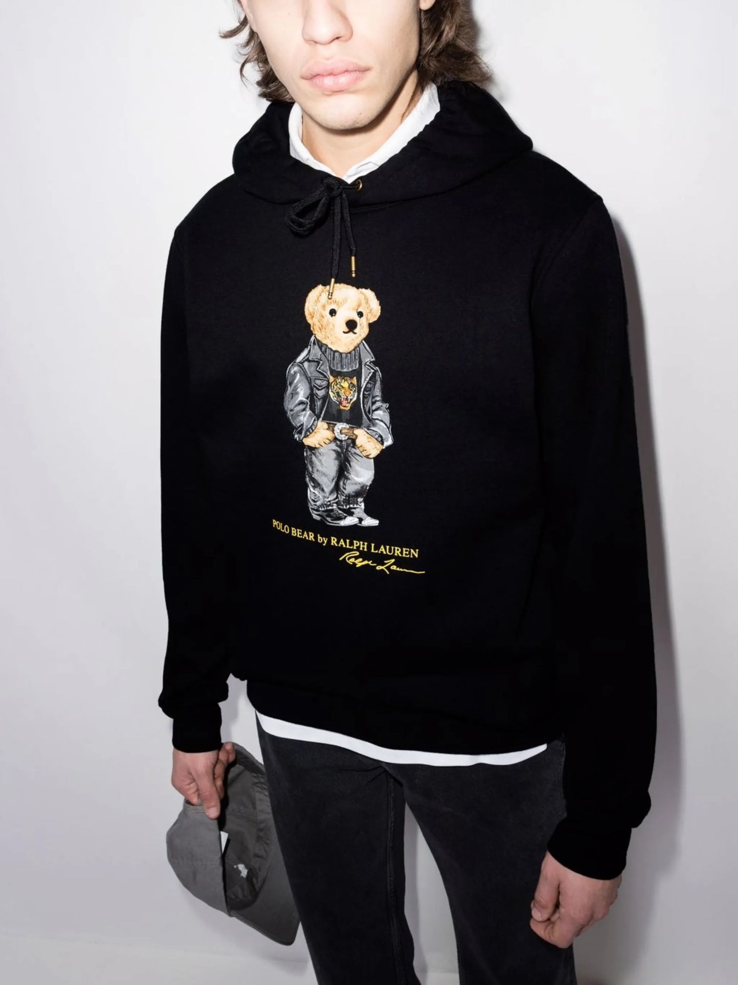 Polo Bear print hoodie