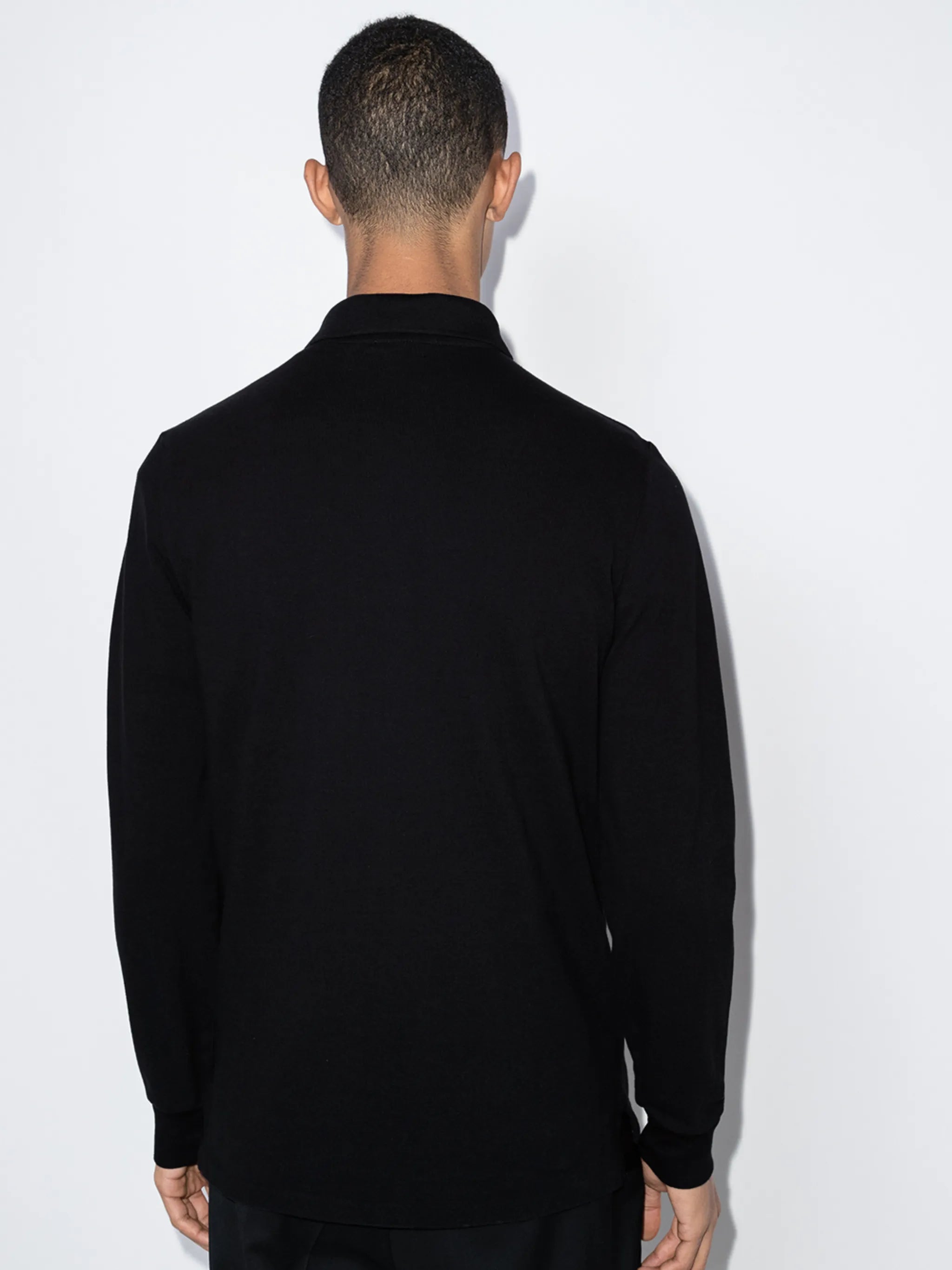 logo-embroidered polo shirt