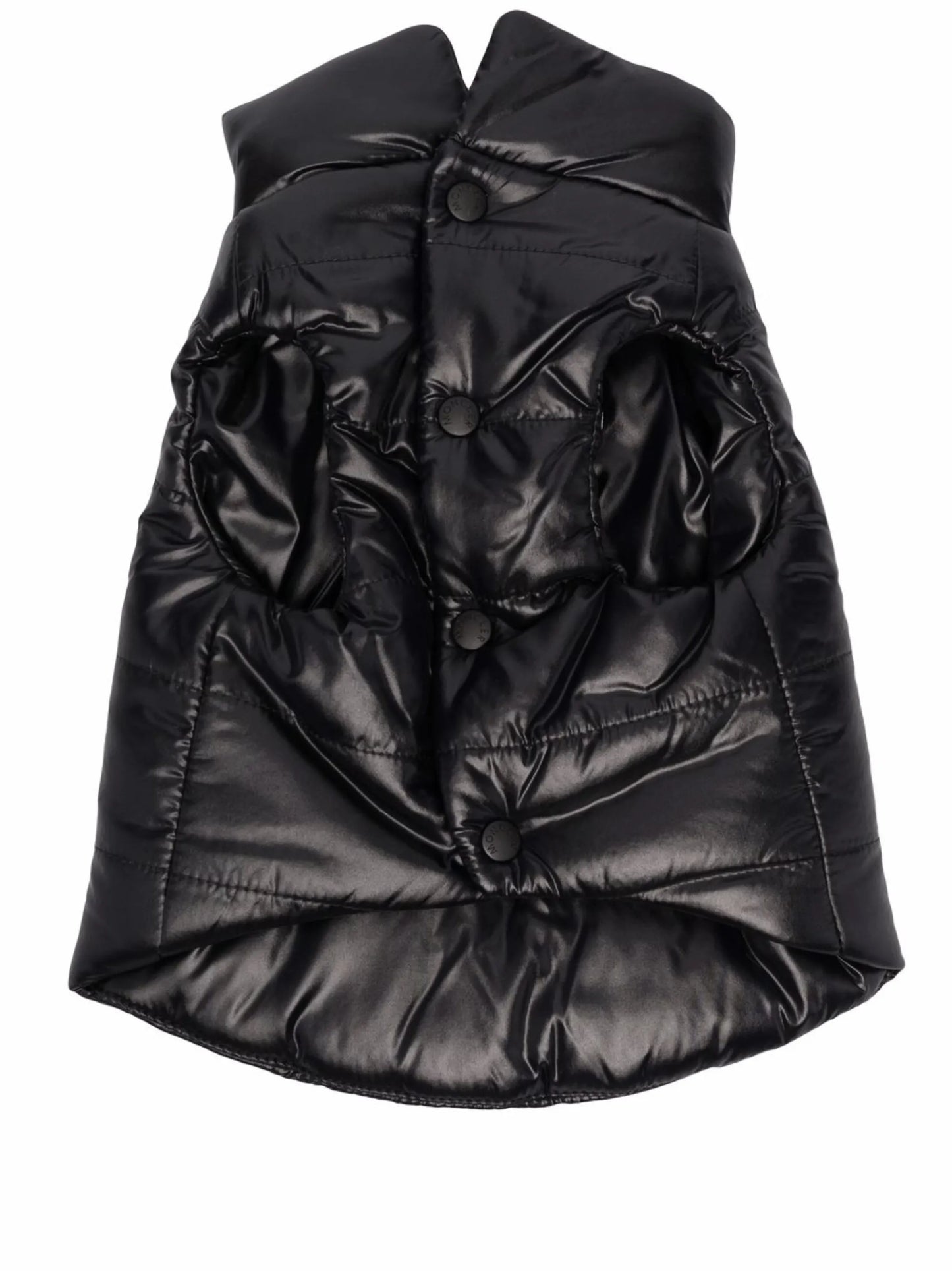 x Poldo logo-patch padded dog coat