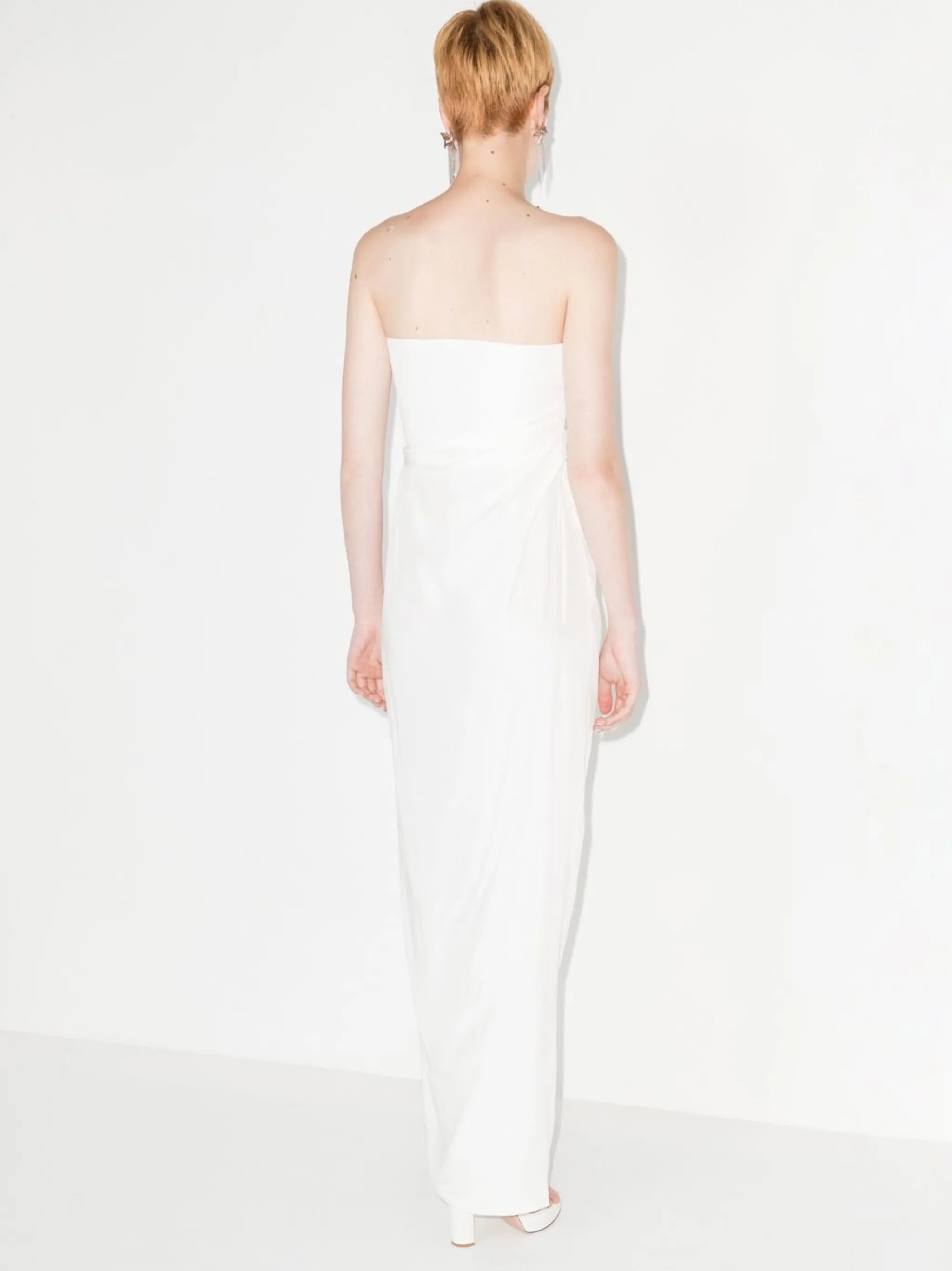 sleeveless long dress