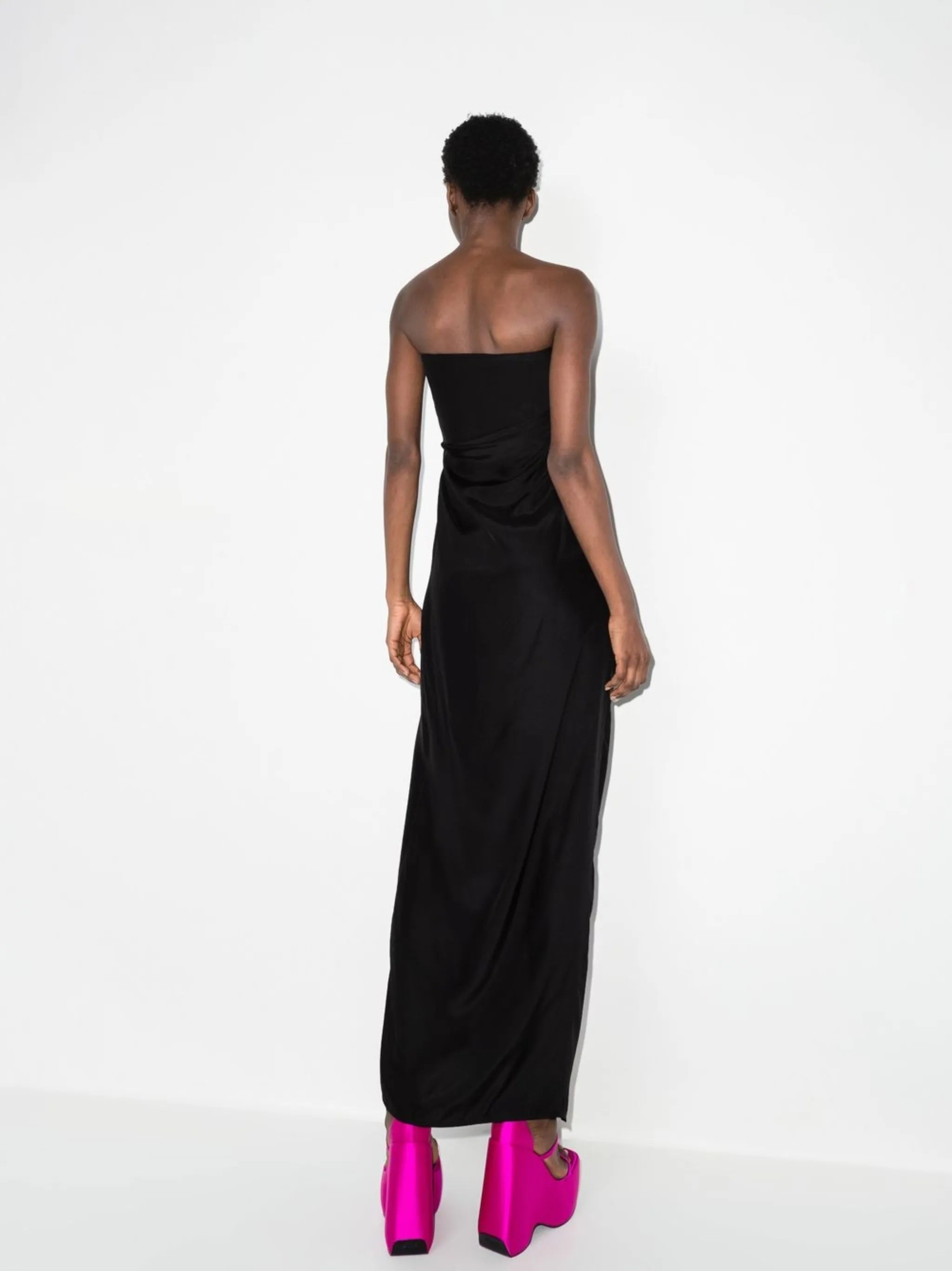 Lica silk wrap dress