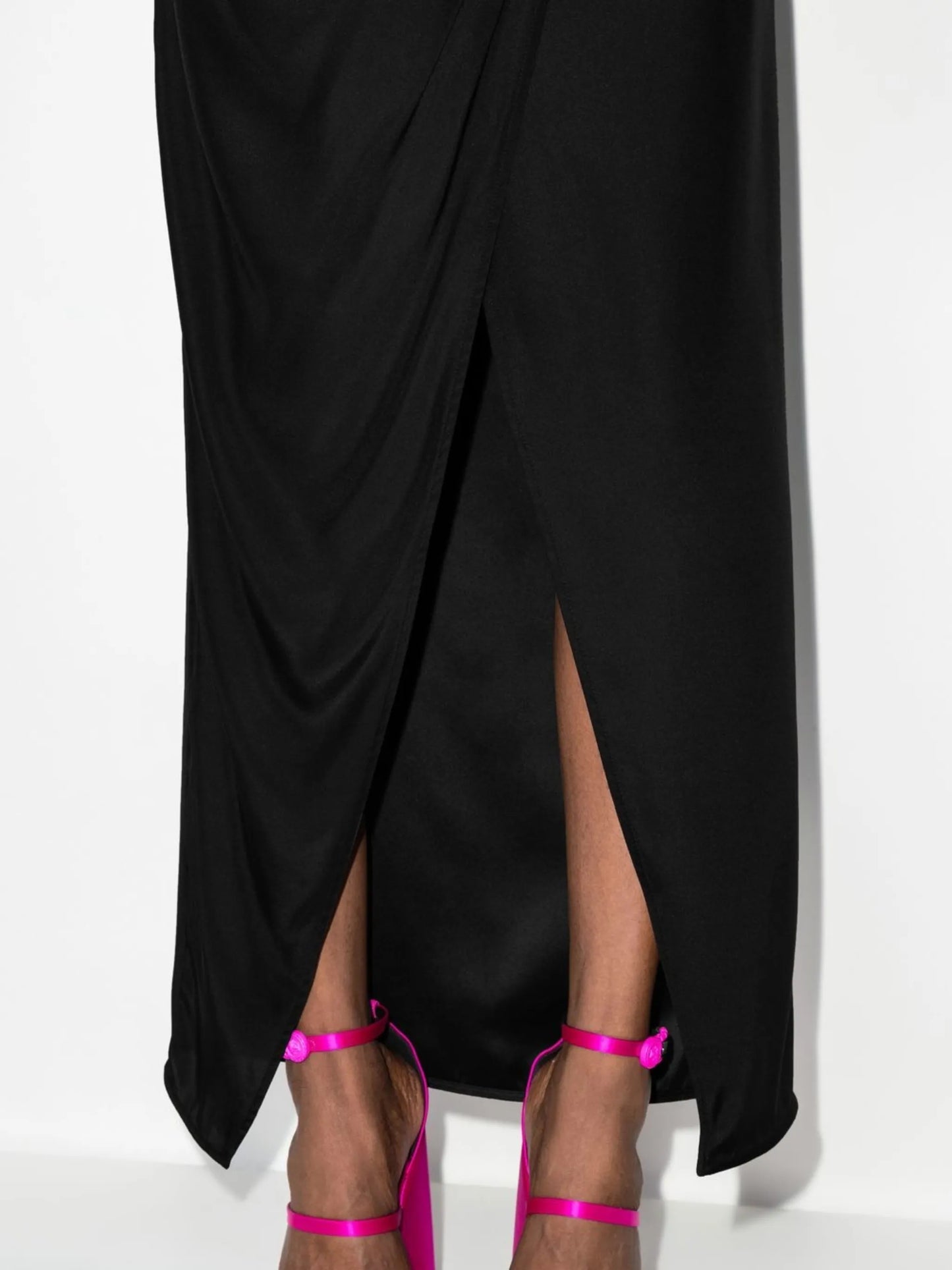 Lica silk wrap dress