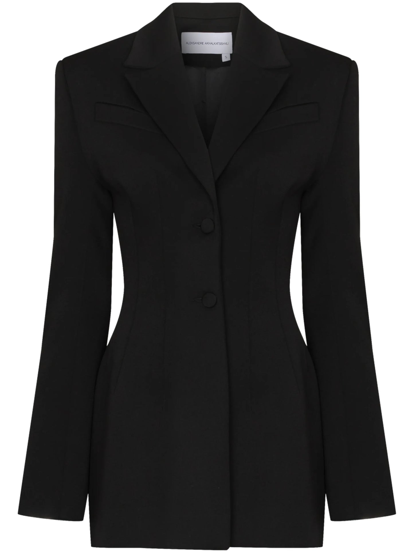 single-breasted tailored blazer
