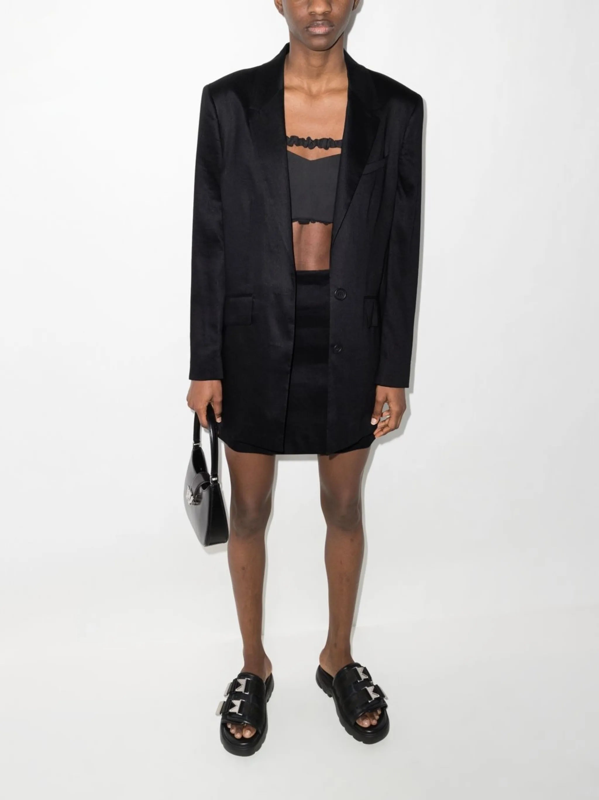 single-breasted blazer