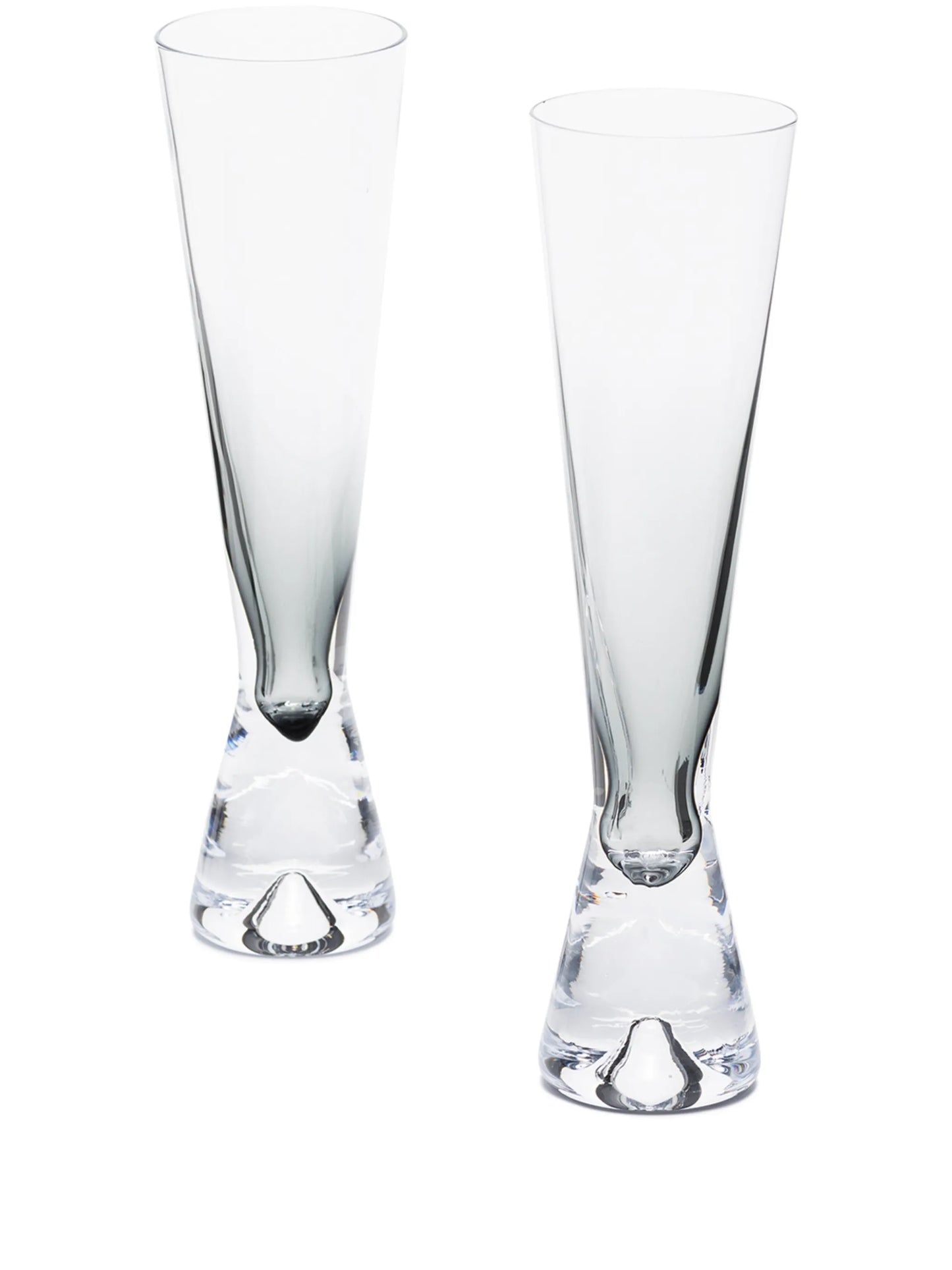 Tank set of two Champagne glasses