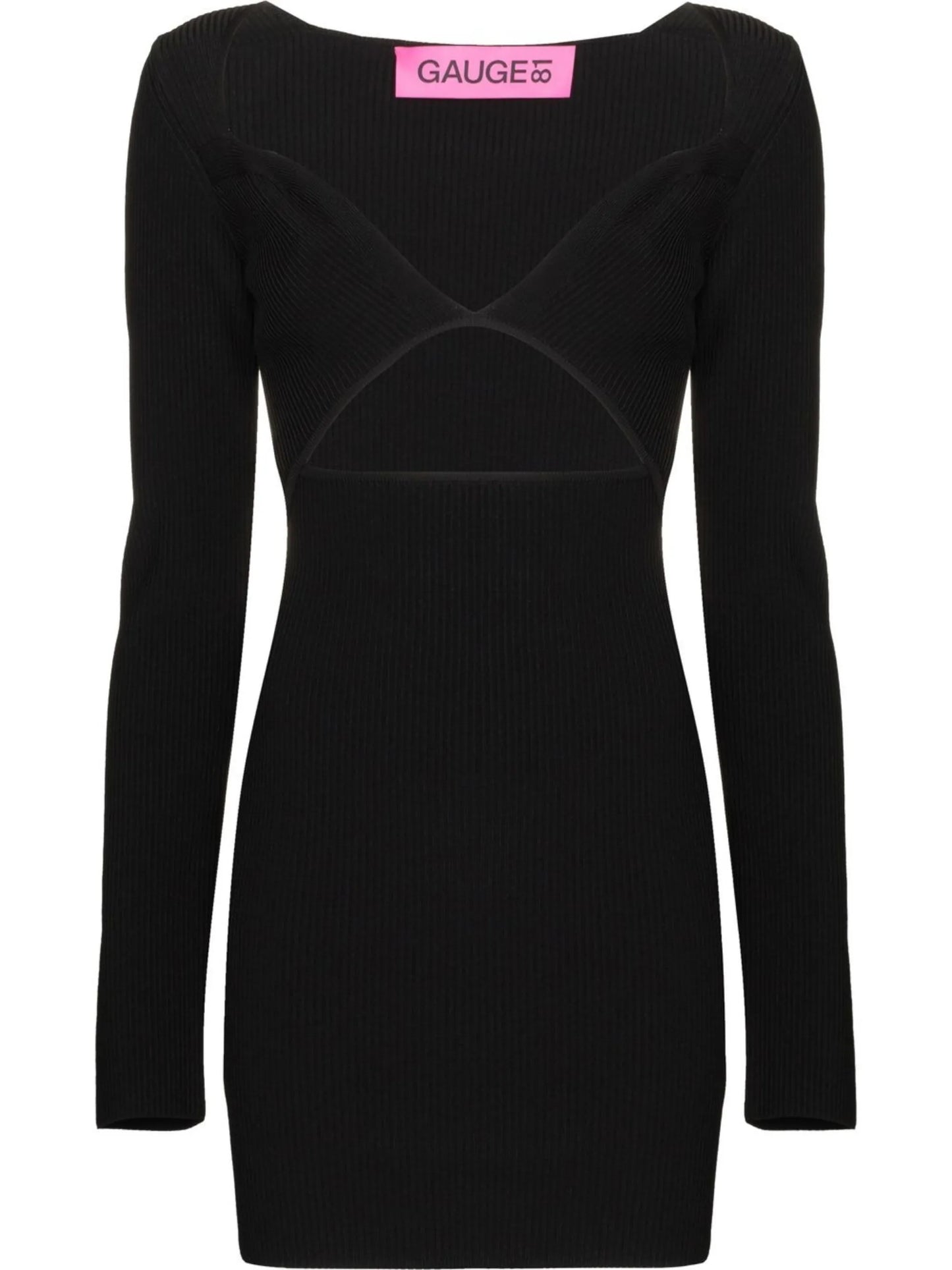 ribbed mini dress