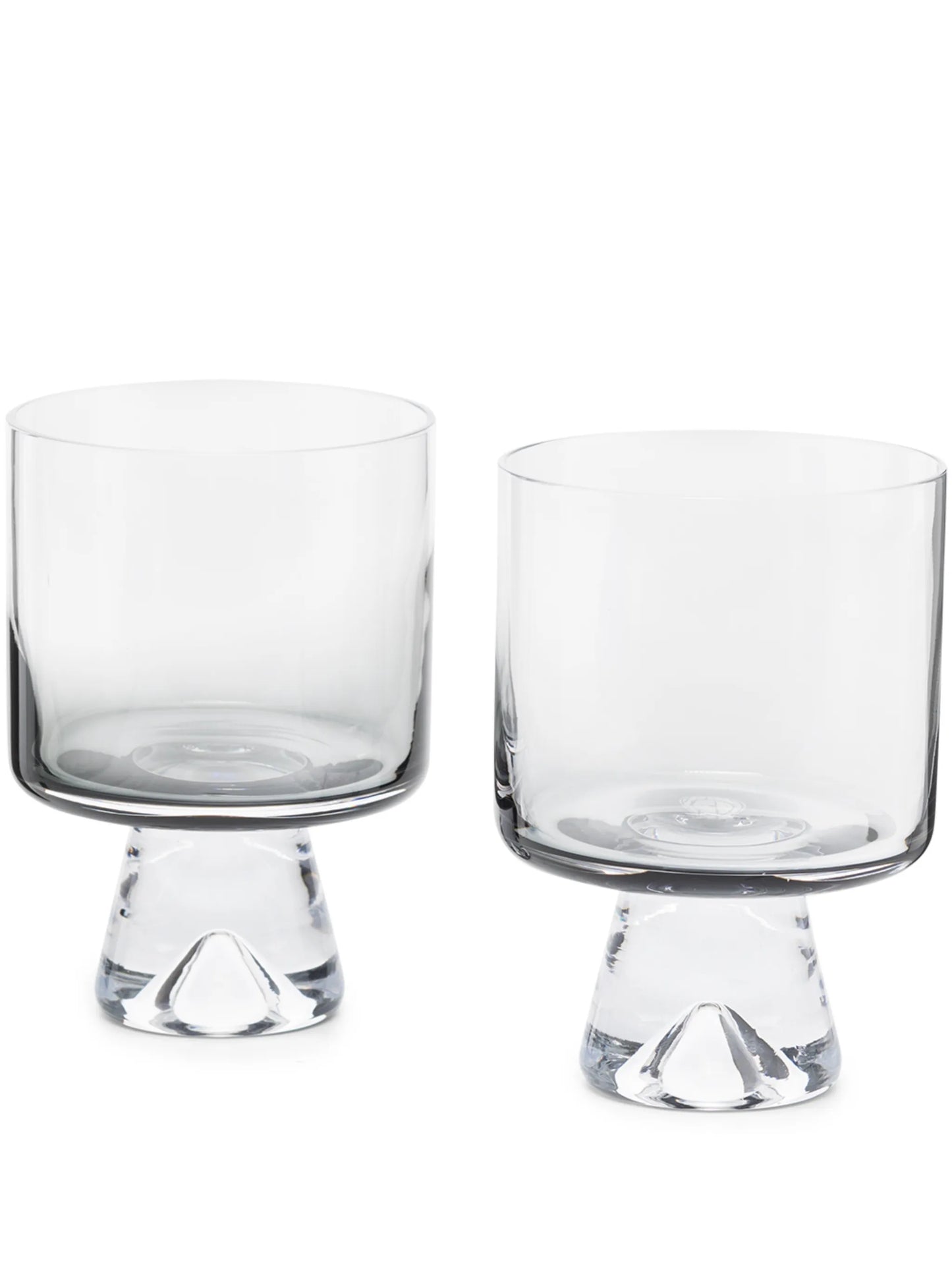 Lowball set of two glasses