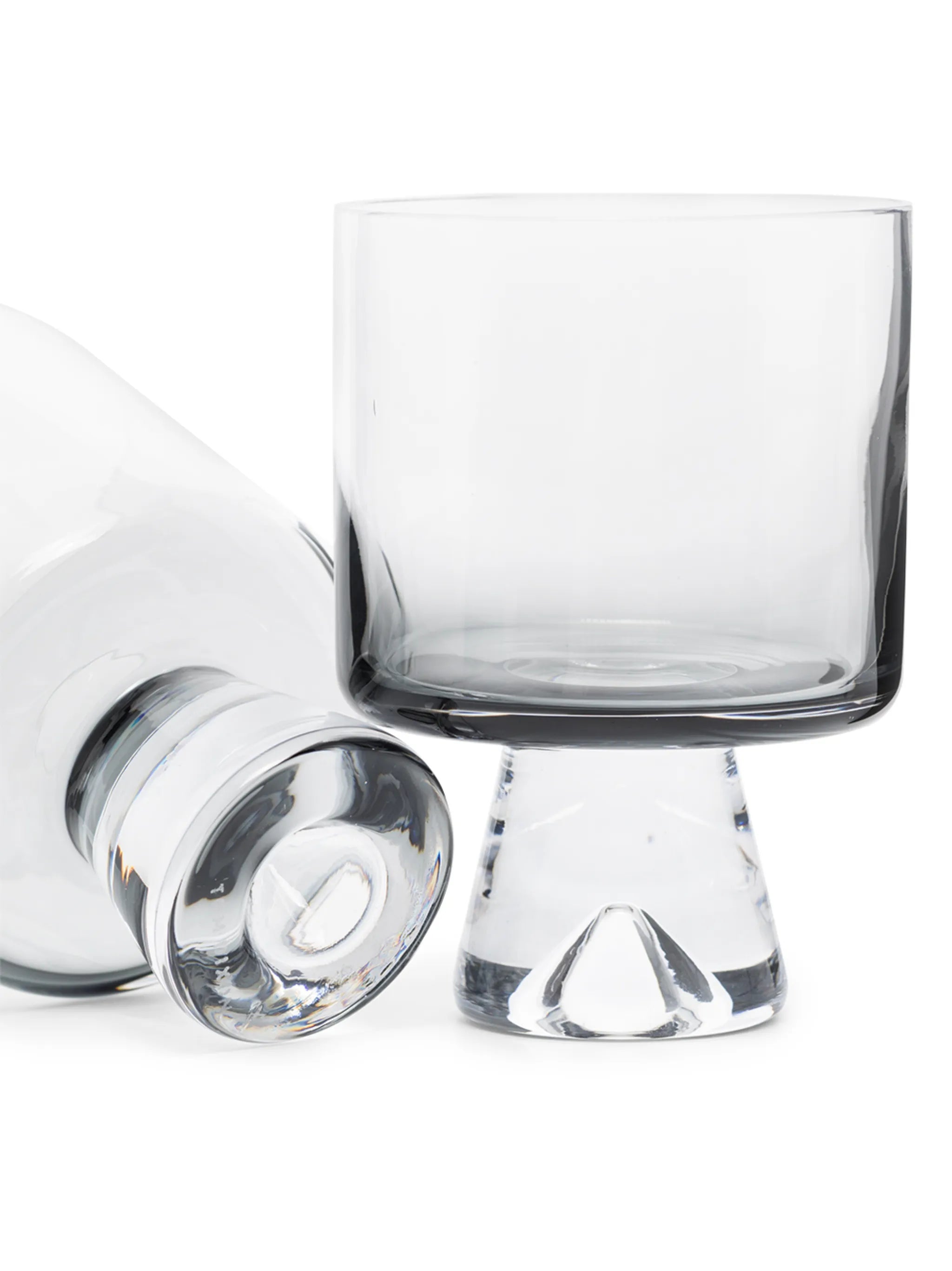 Lowball set of two glasses