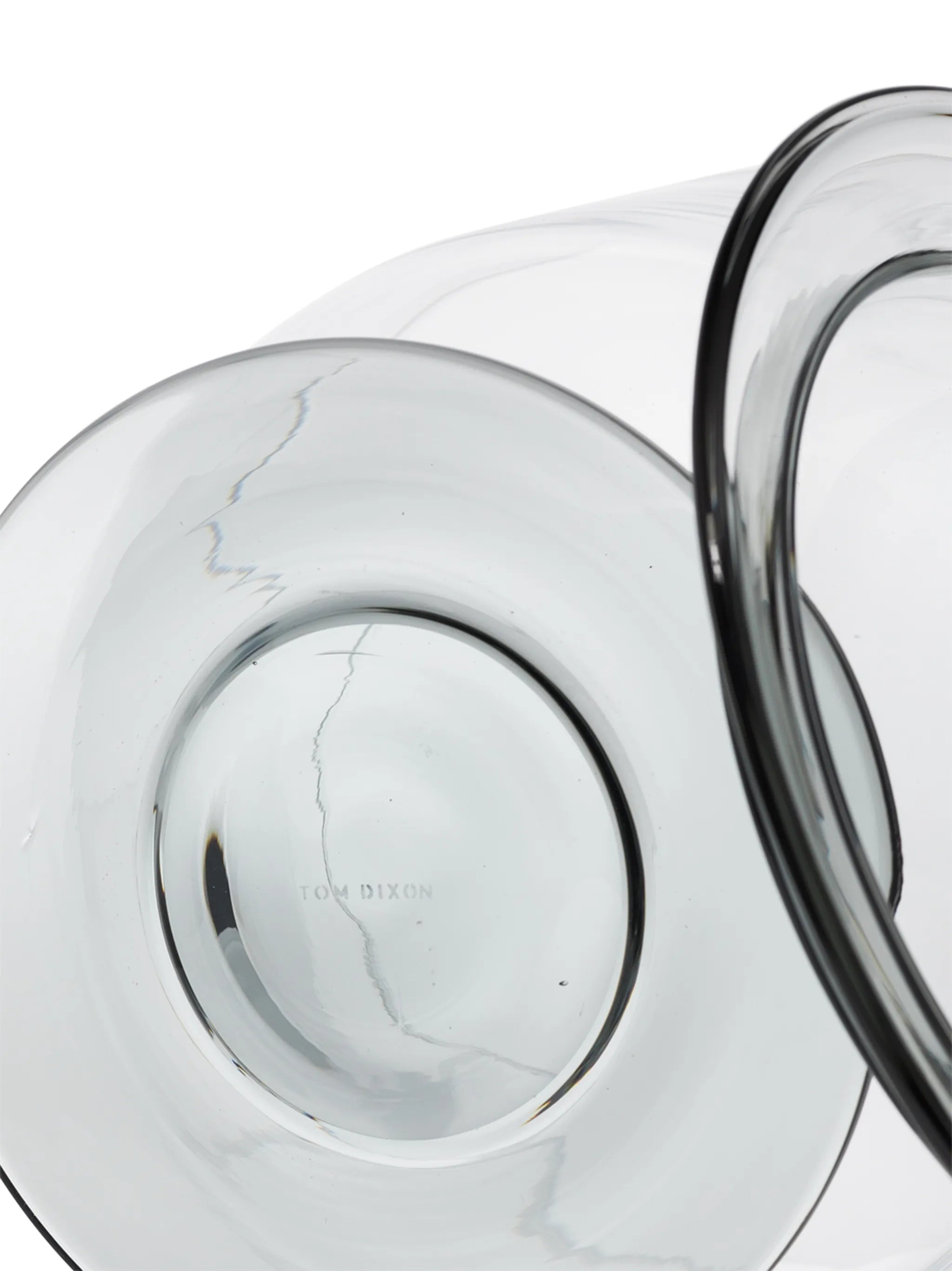 Puck glass ice bucket