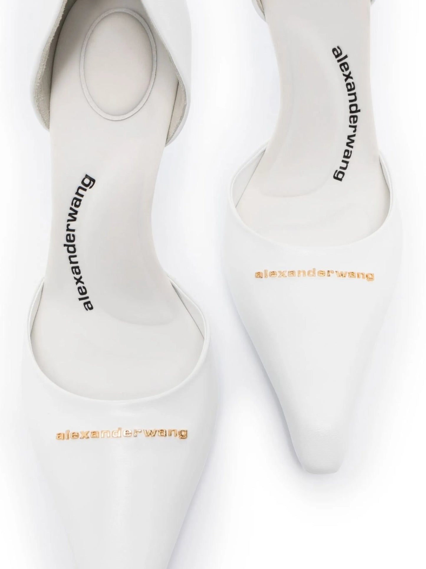 logo-lettering 105mm pumps