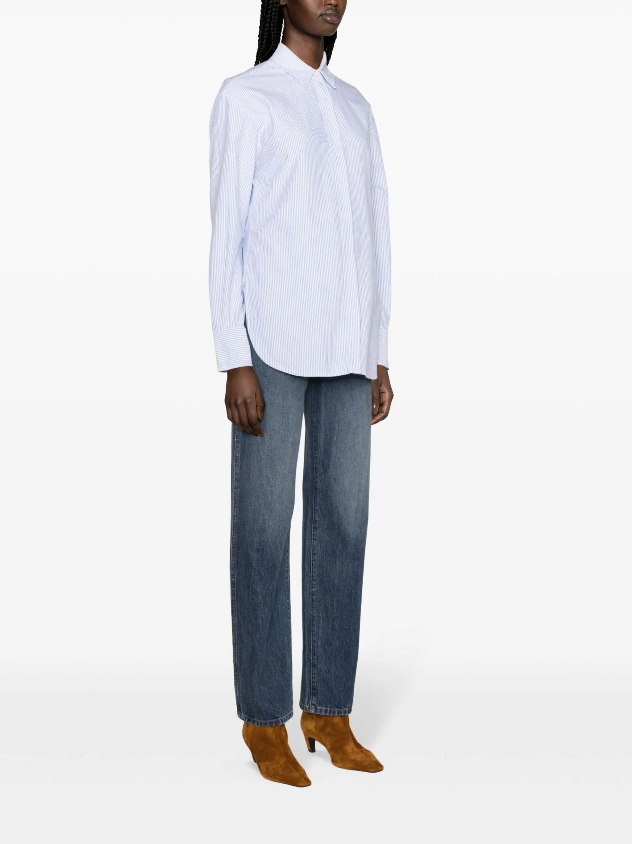 Oxford striped shirt