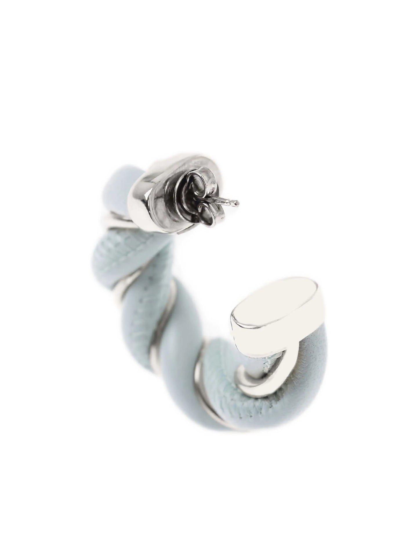 twist-detail hoop earrings