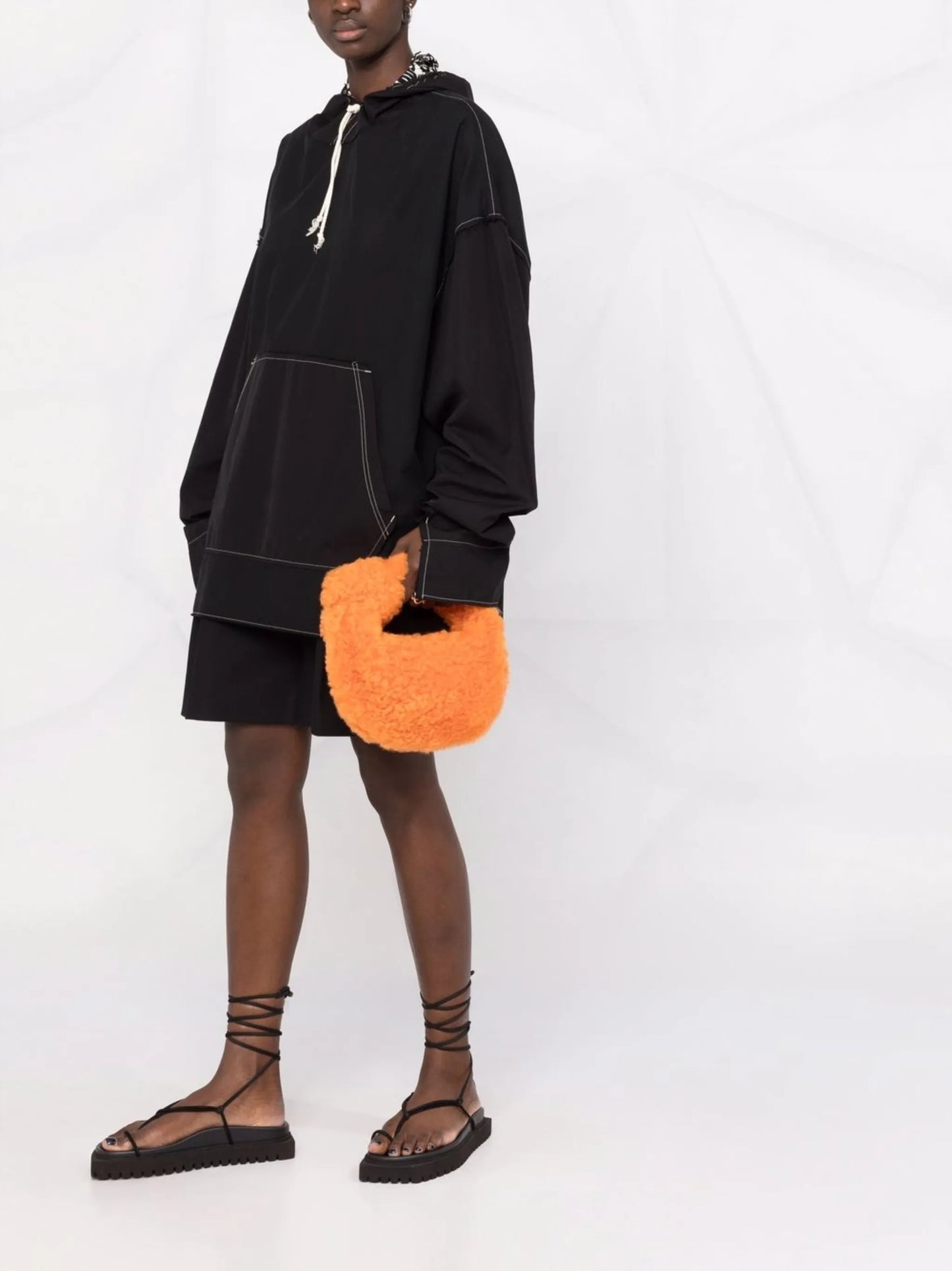 shearling Jodie tote bag