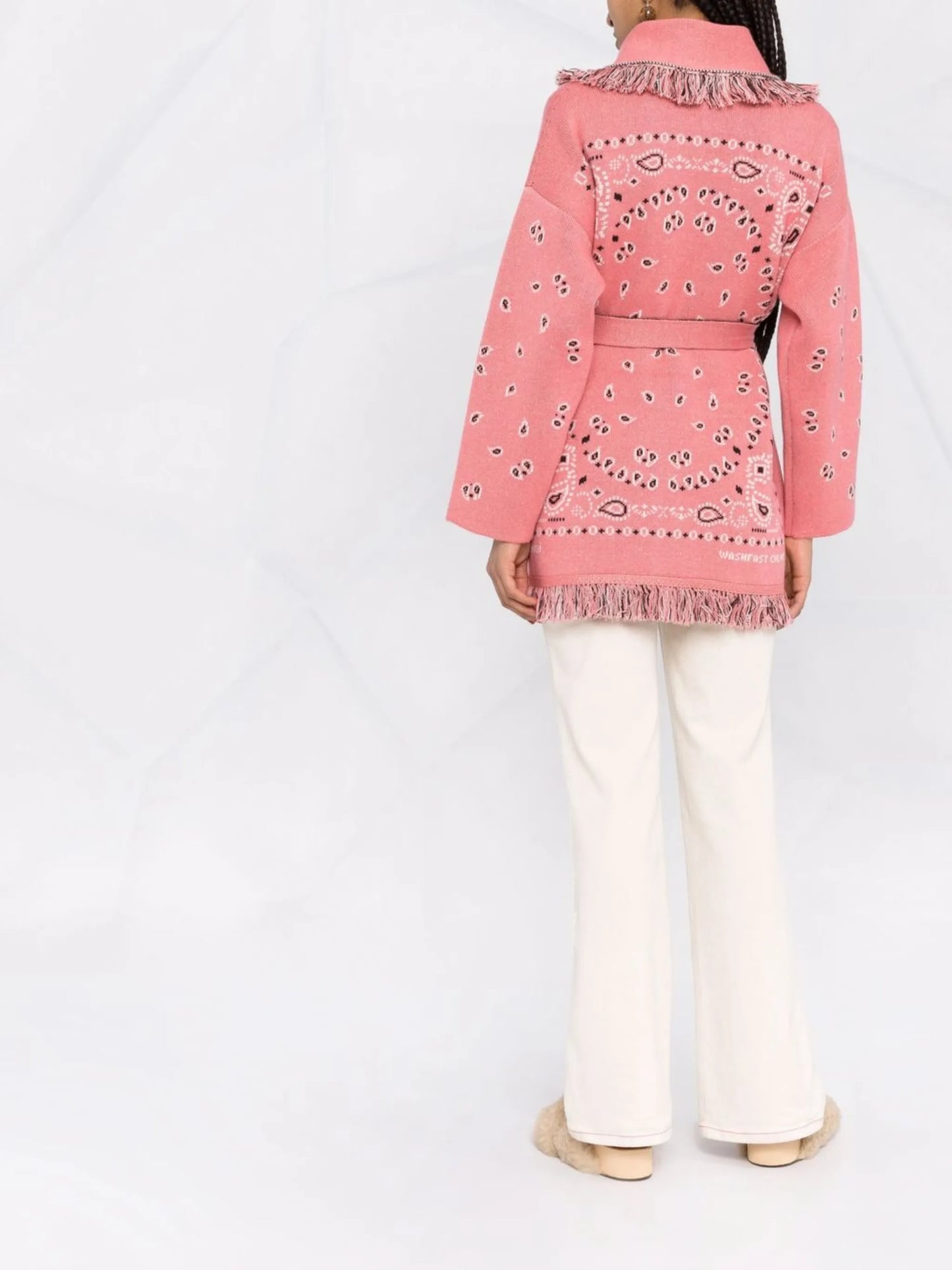Icon bandana jacquard cardigan