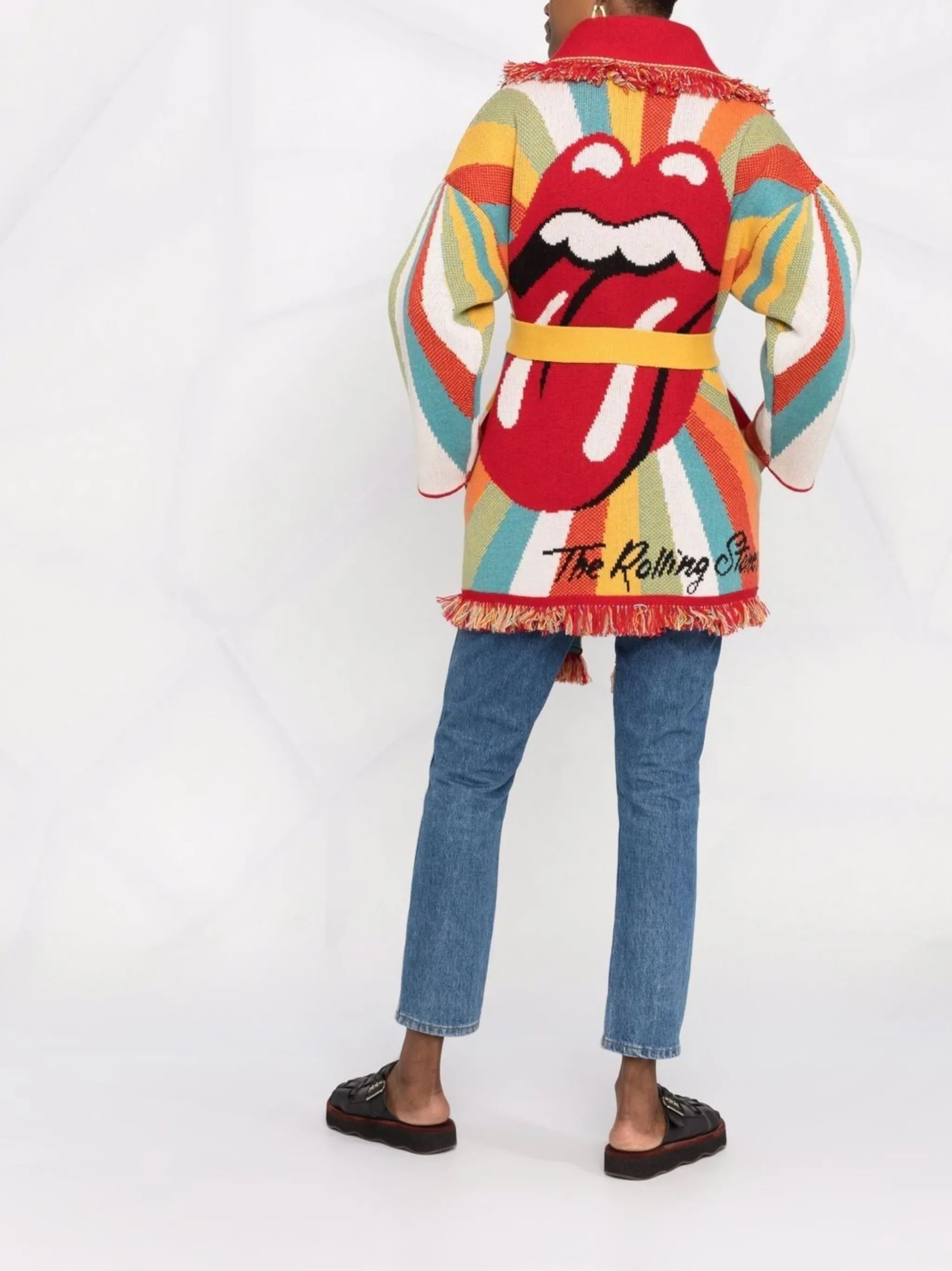 Psychedelic Lips Icon cardigan