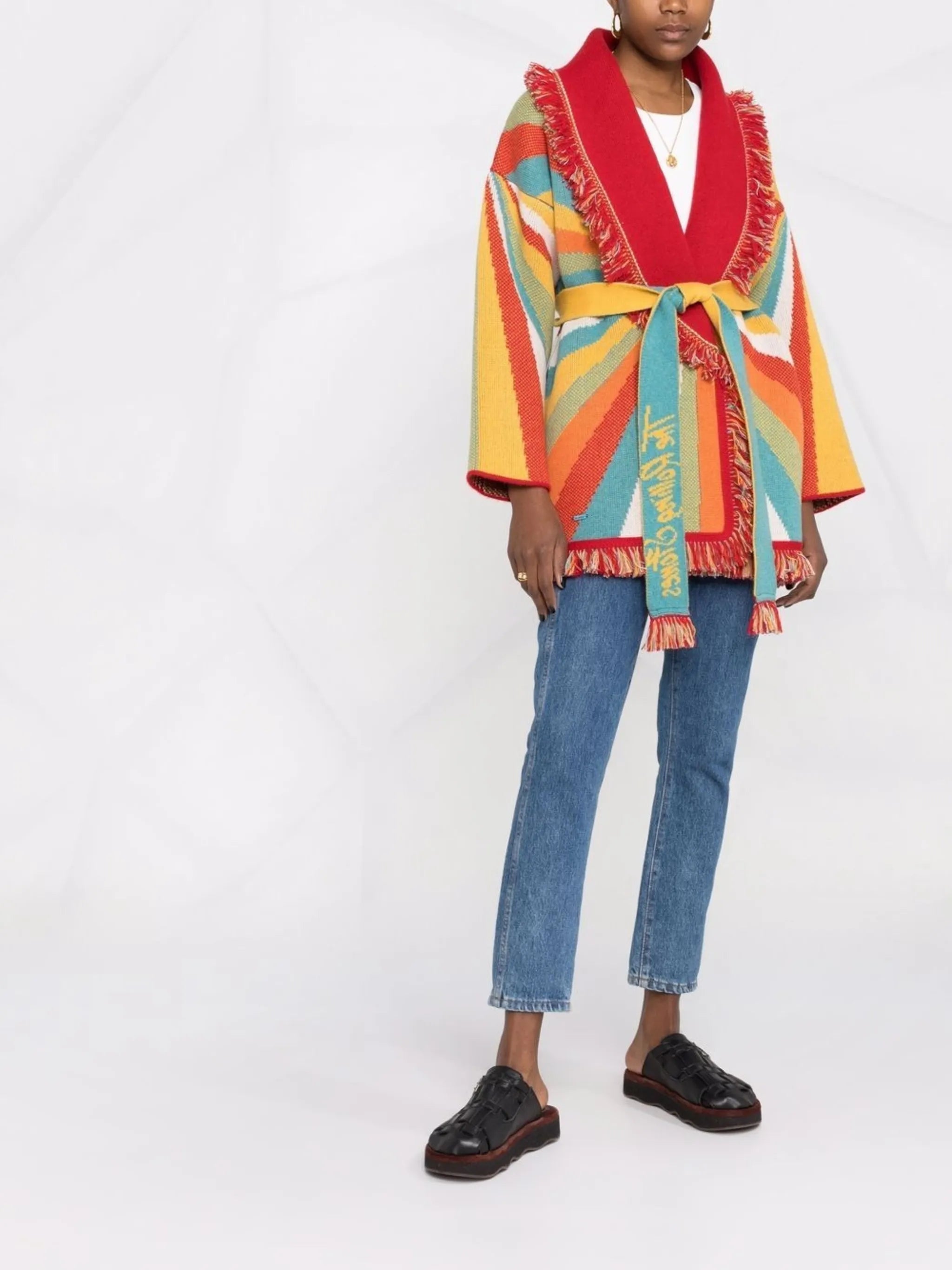 Psychedelic Lips Icon cardigan