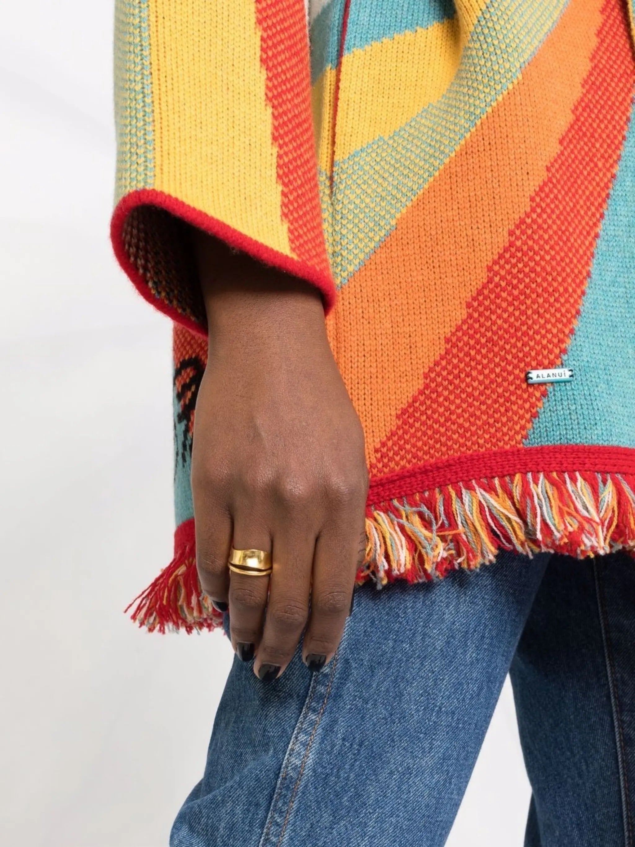 Psychedelic Lips Icon cardigan